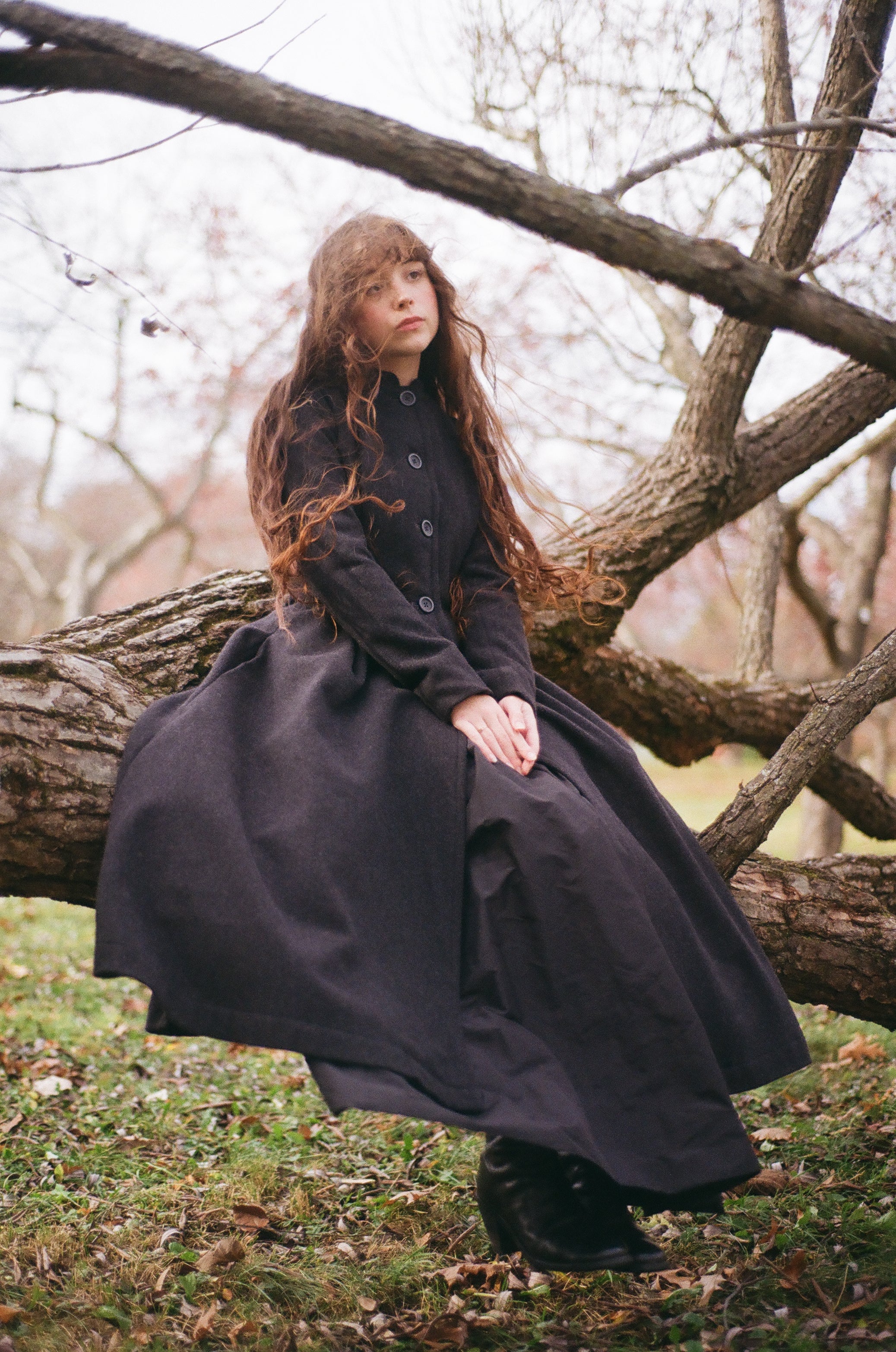 Linnea Wool Coat - Graphite