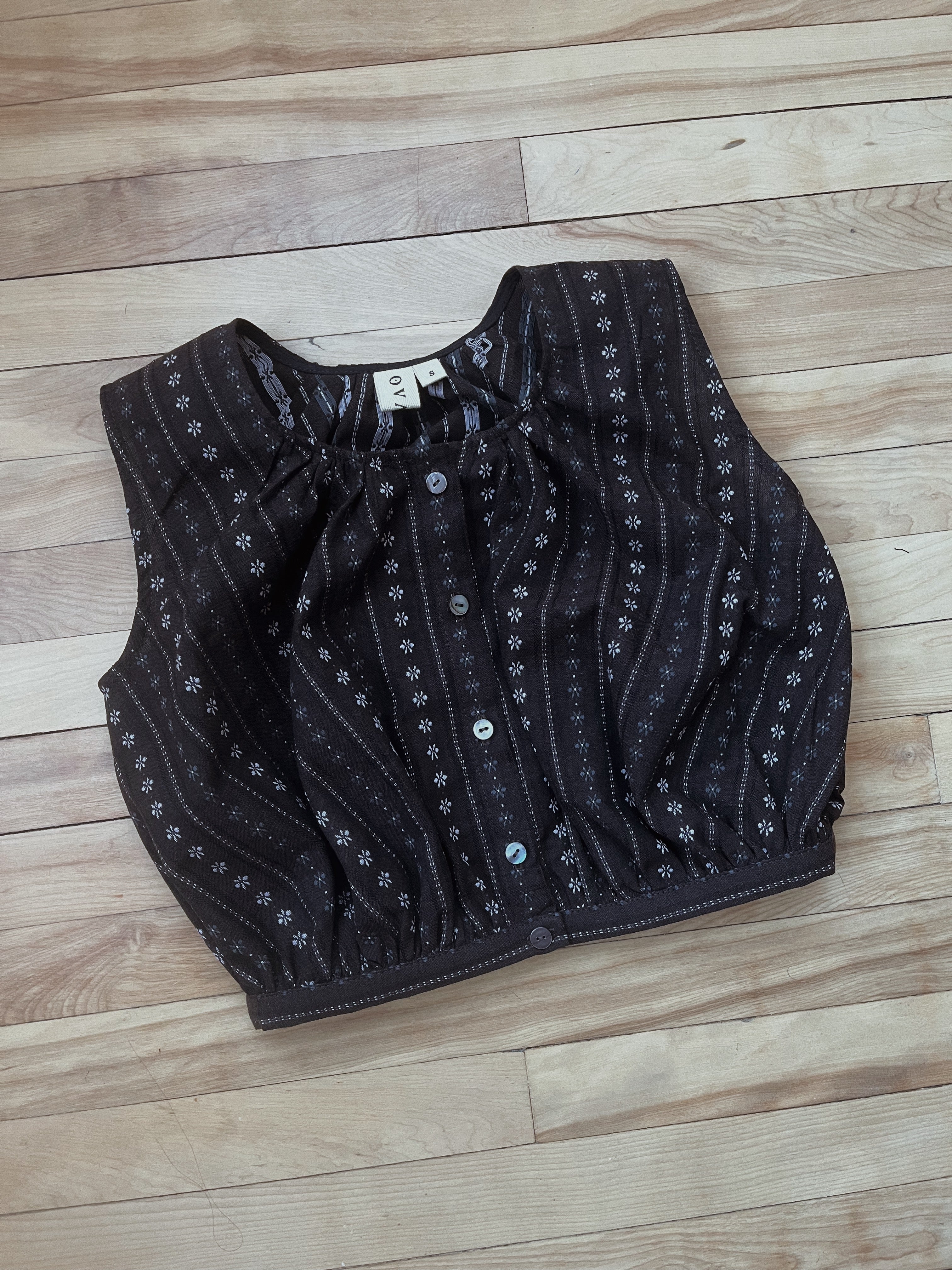 Viola Top - Folk Stripe