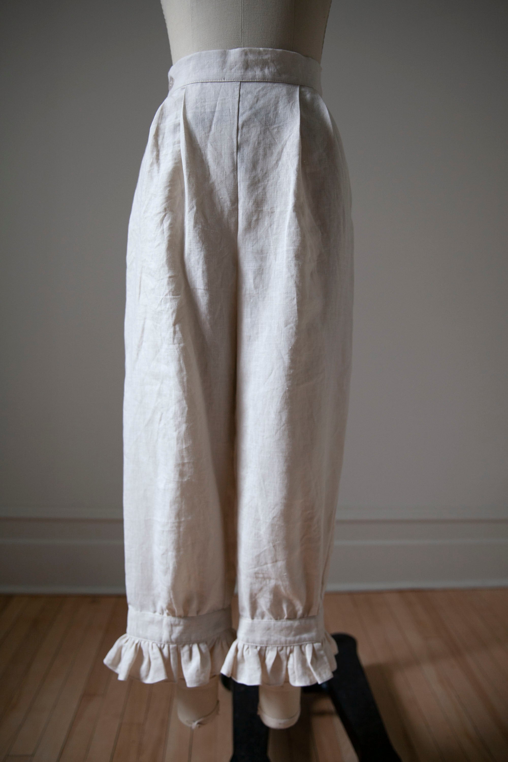 Ceres Linen Bloomers - Salt