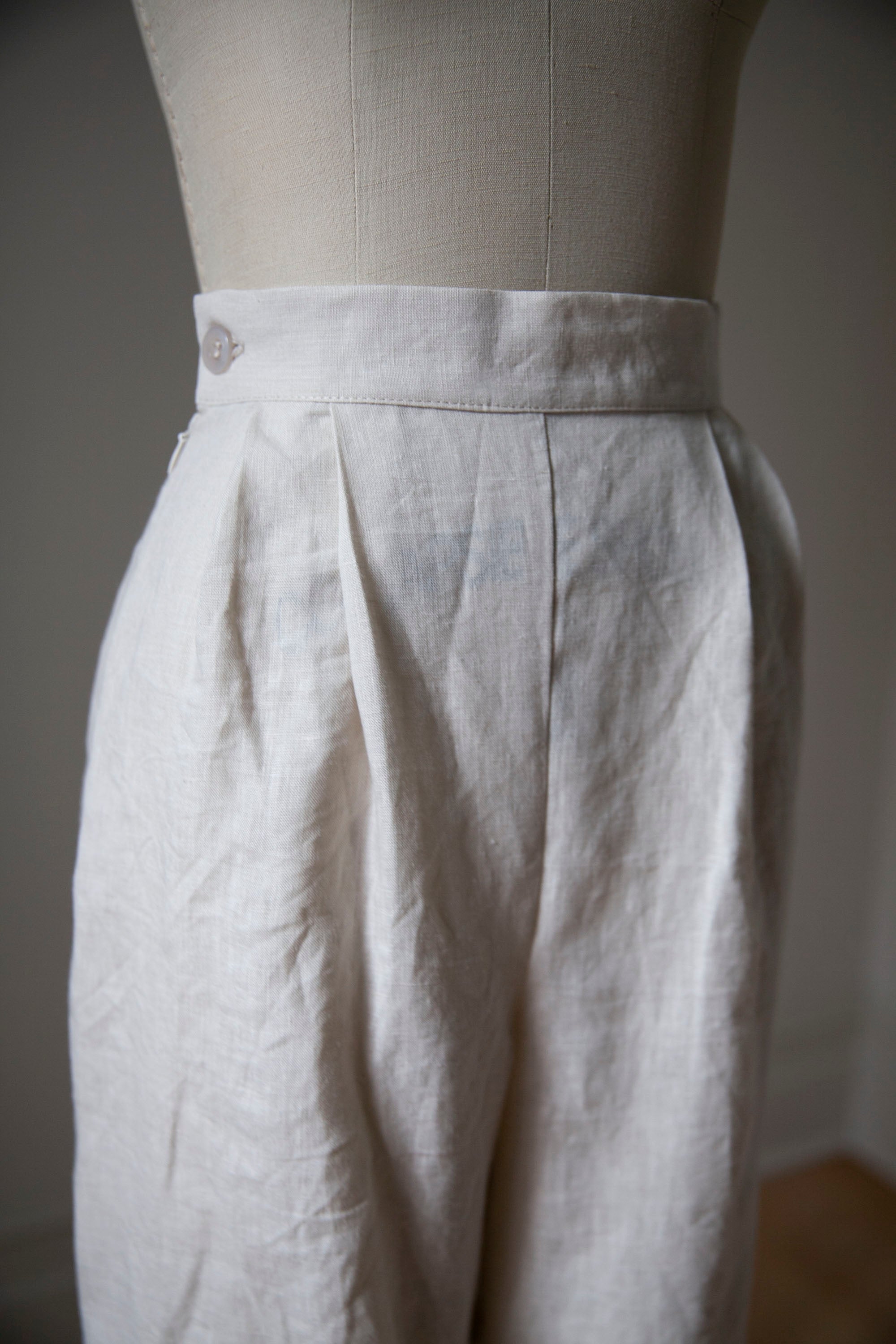 Ceres Linen Bloomers - Salt