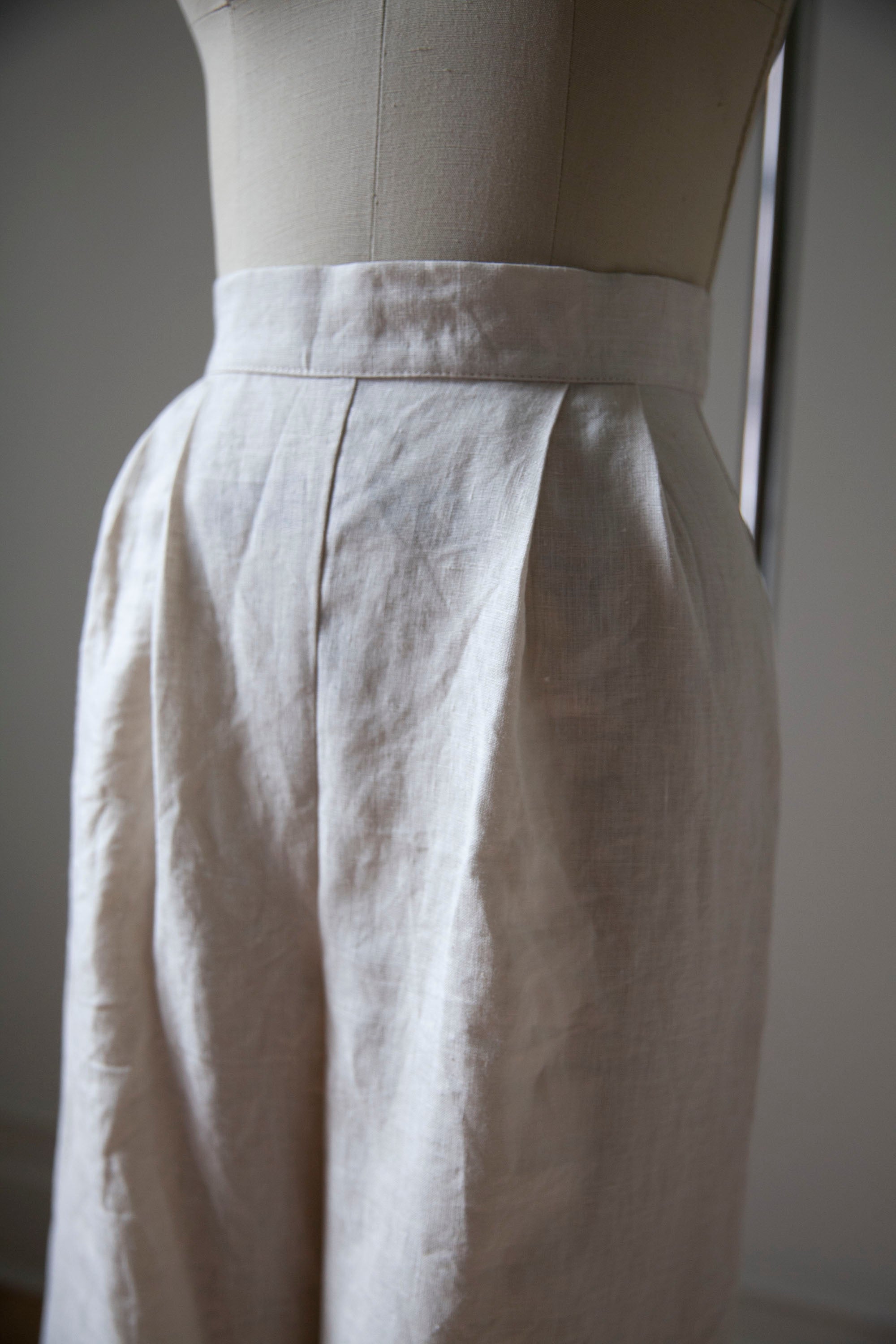 Ceres Linen Bloomers - Salt
