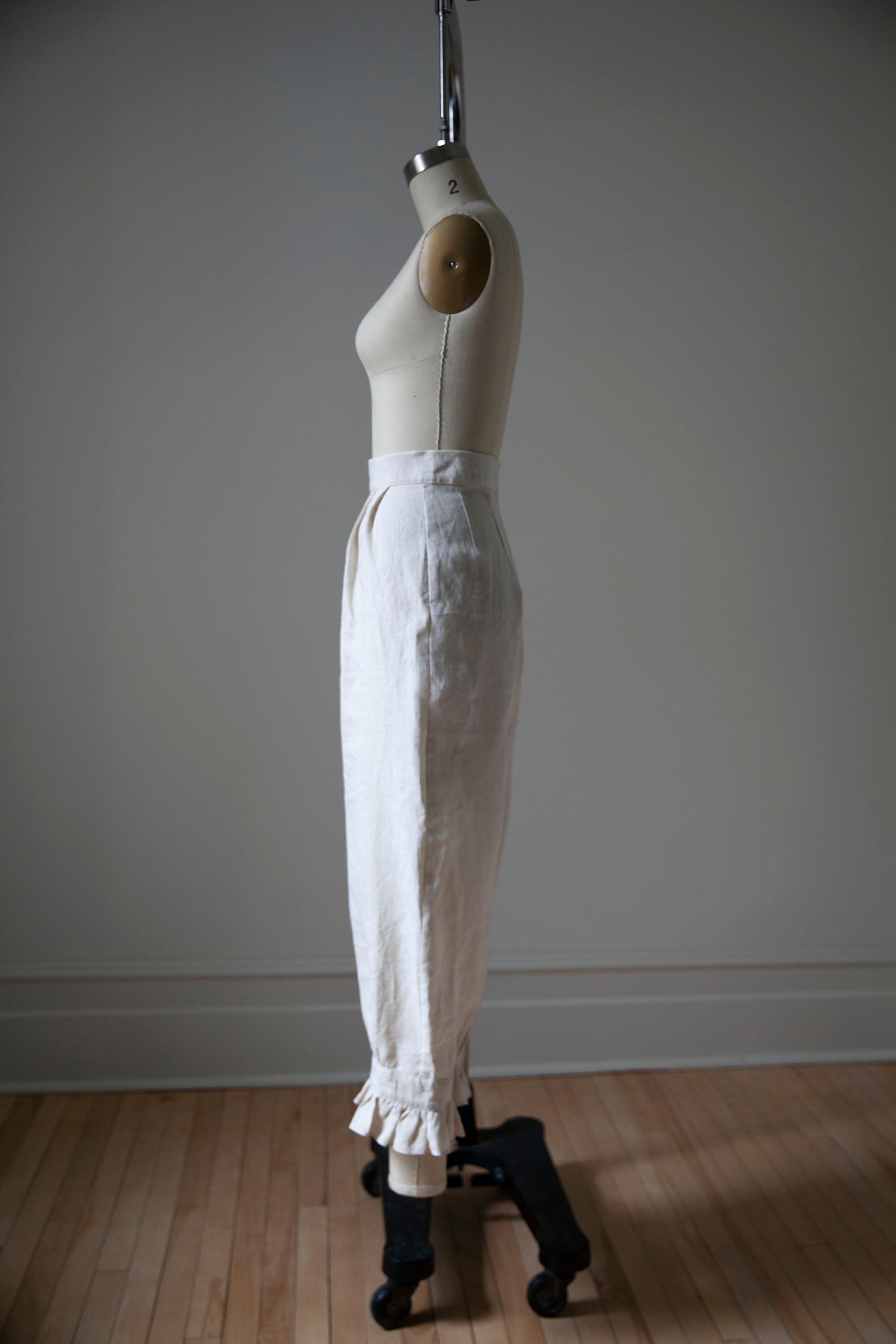 Ceres Linen Bloomers - Salt