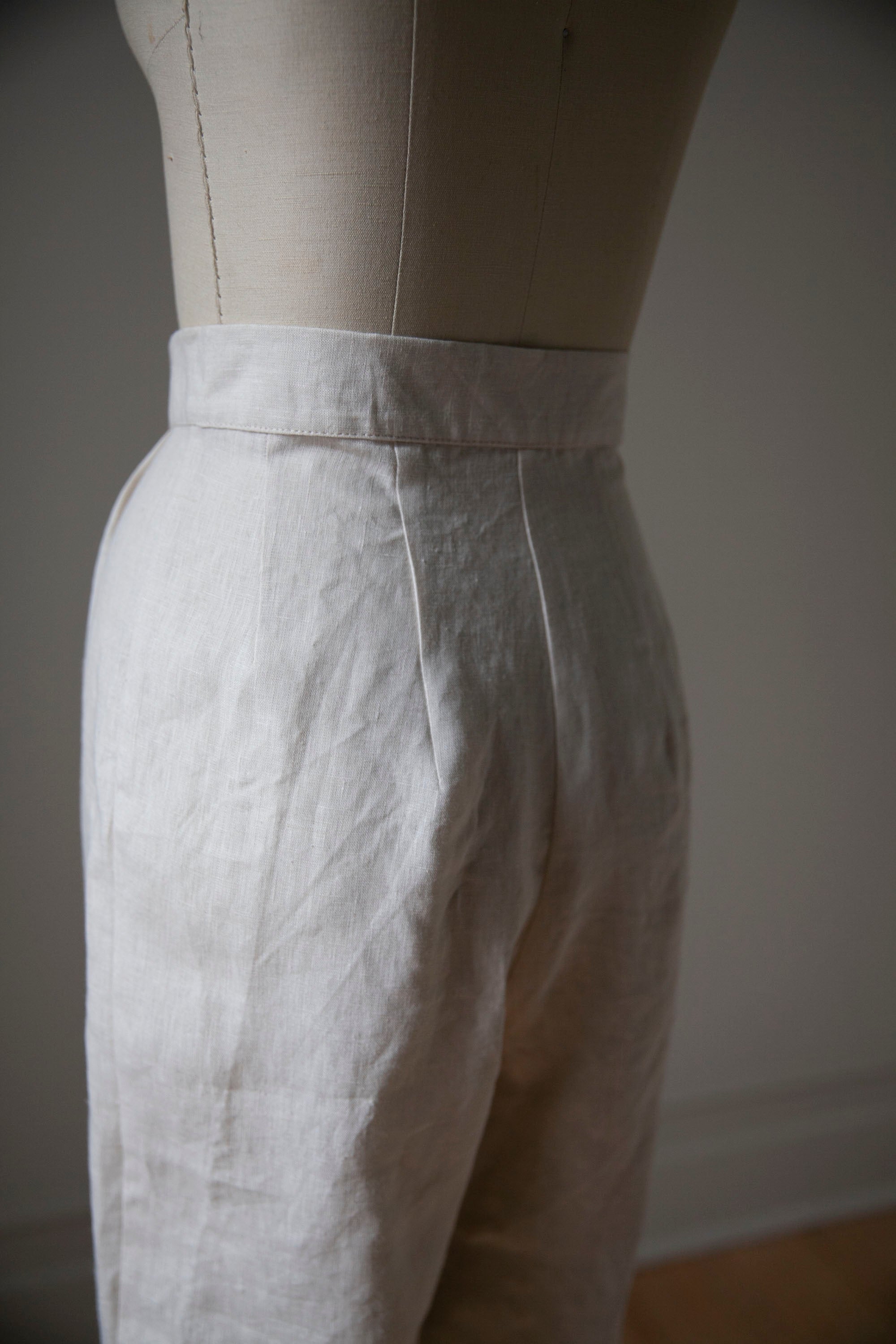 Ceres Linen Bloomers - Salt
