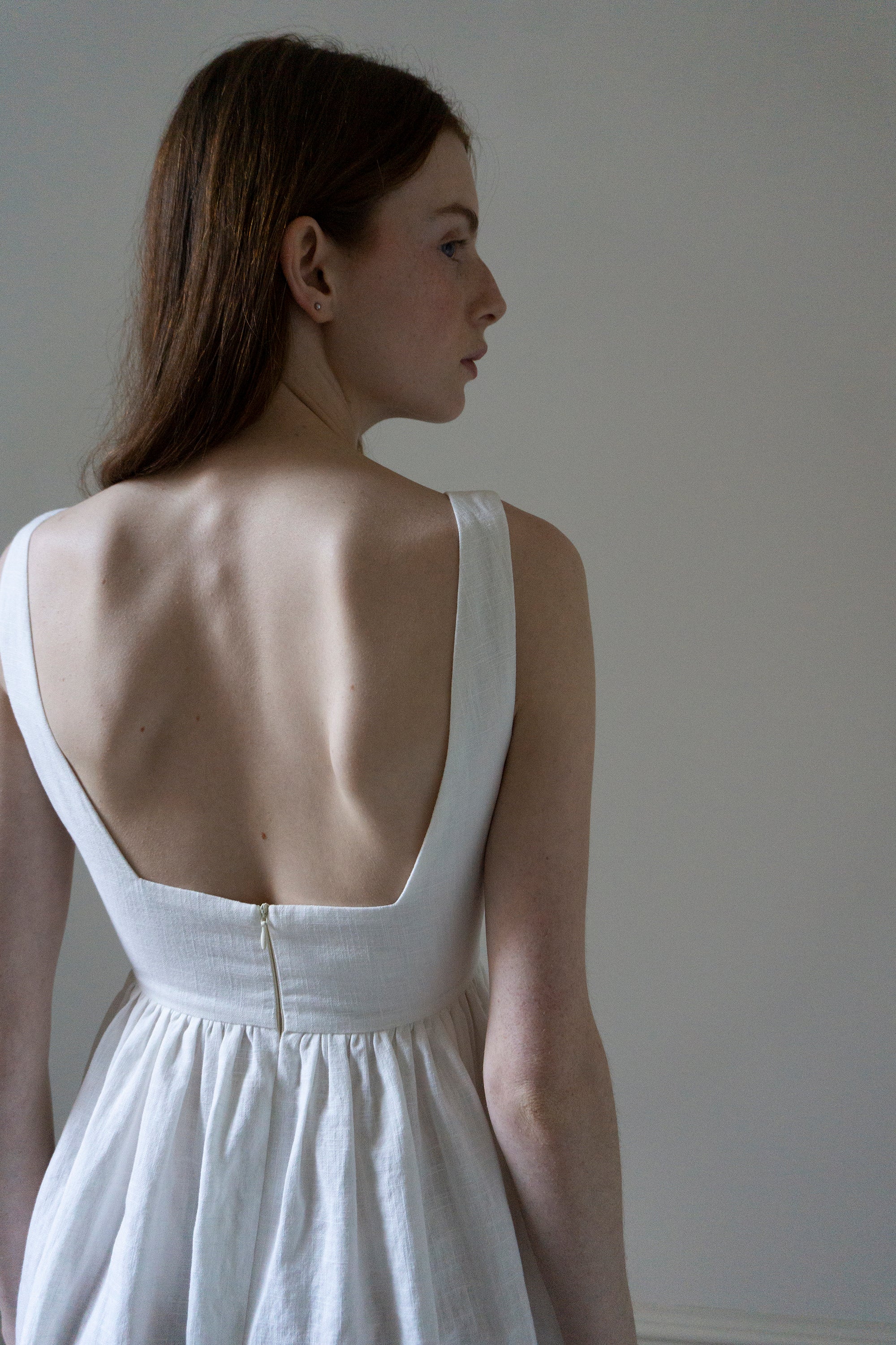 Calliope Dress - White