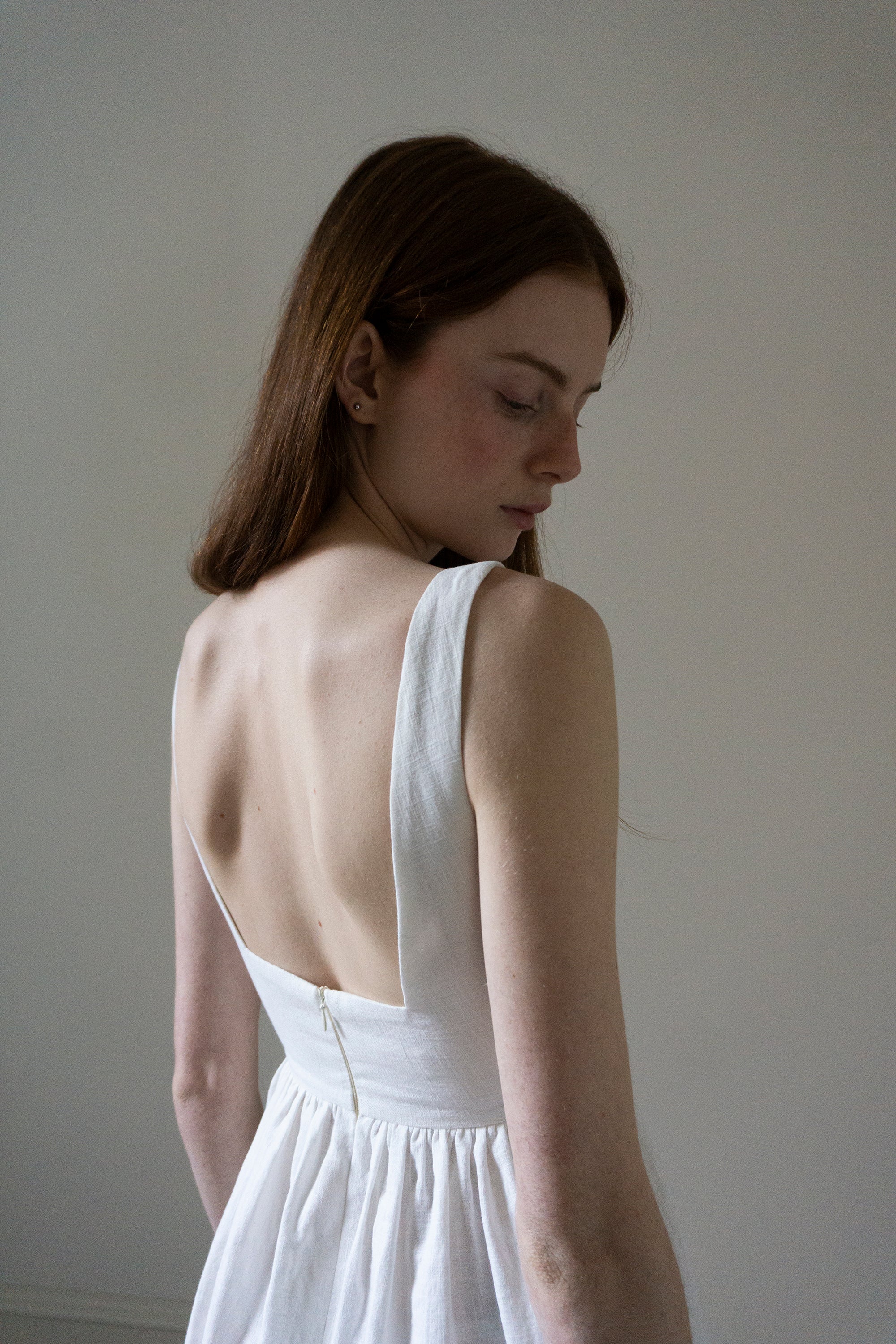 Calliope Dress - White