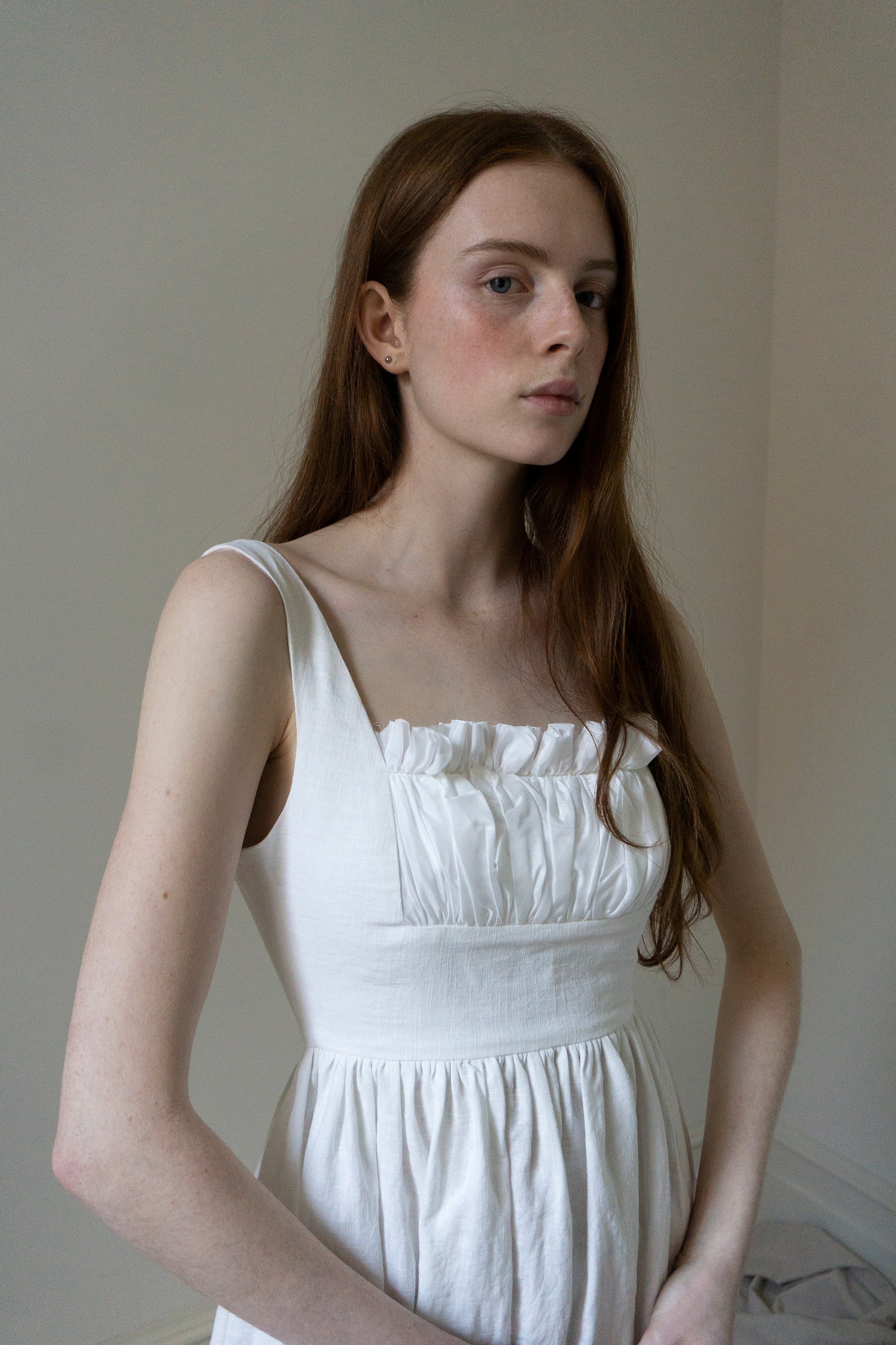 Calliope Dress - White