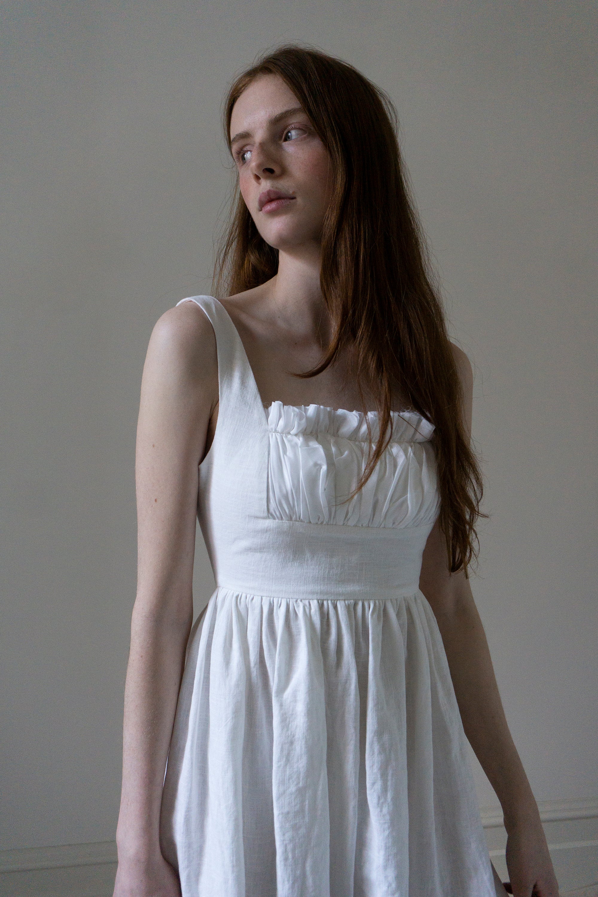 Calliope Dress - White