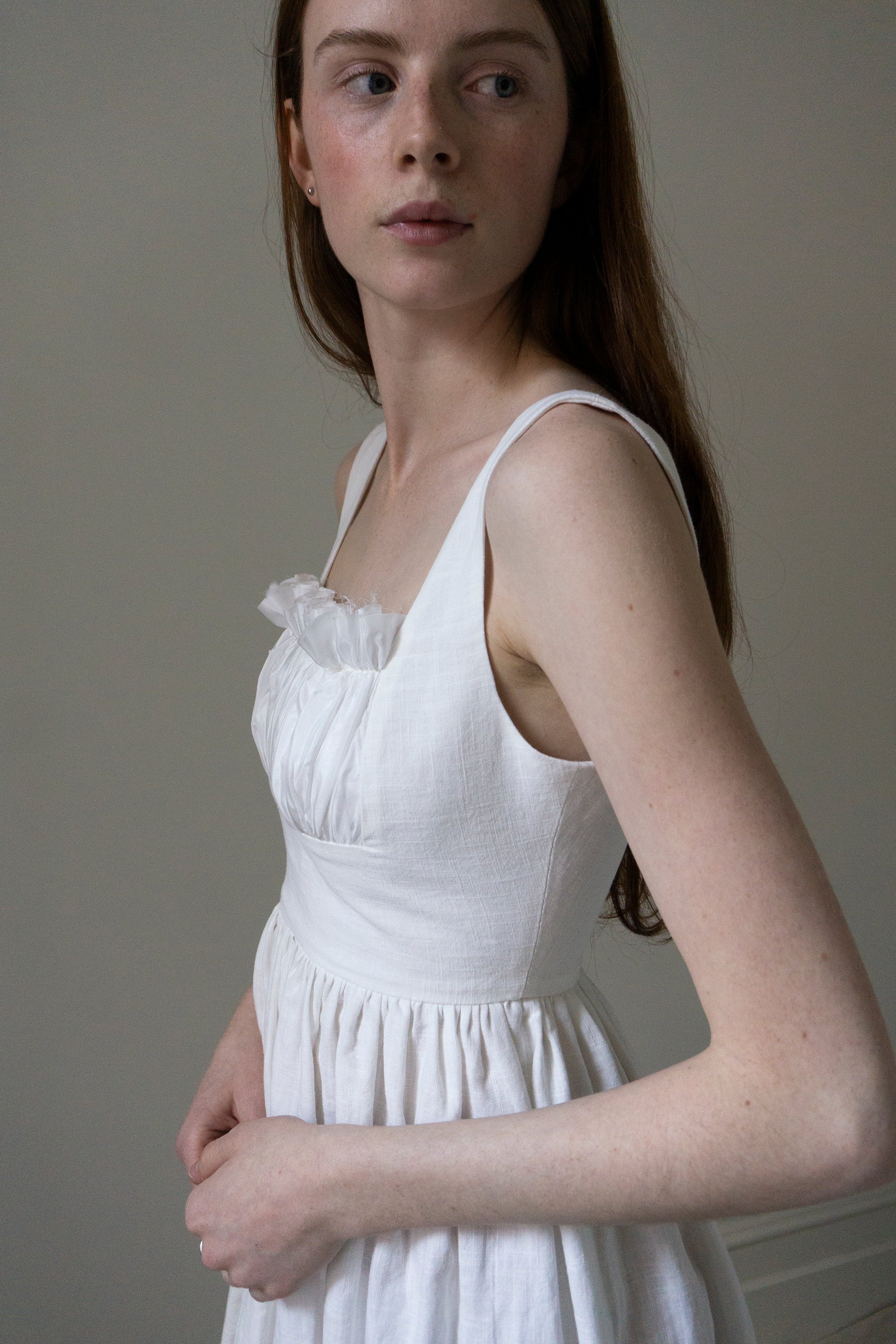 Calliope Dress - White