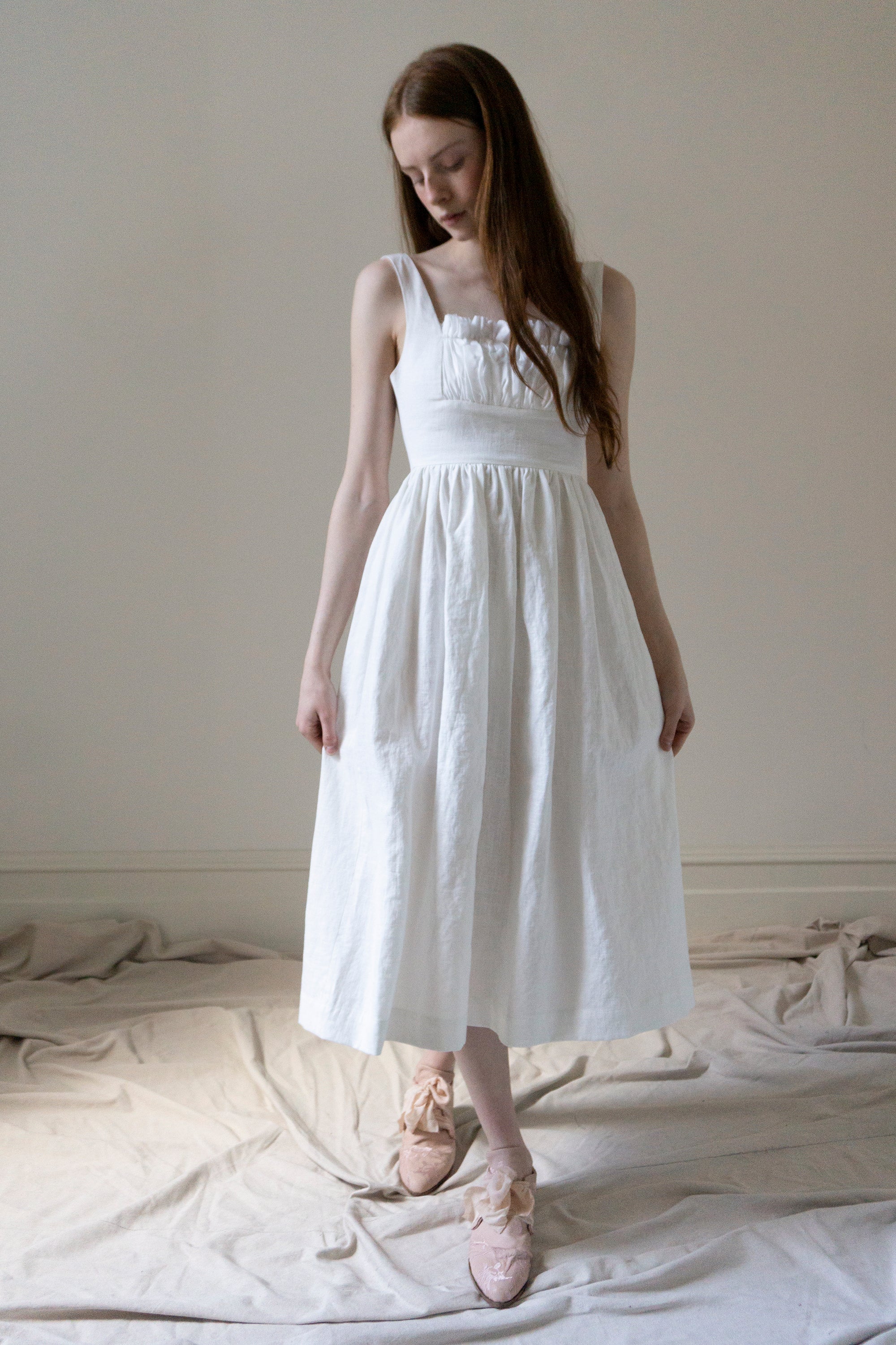 Calliope Dress - White