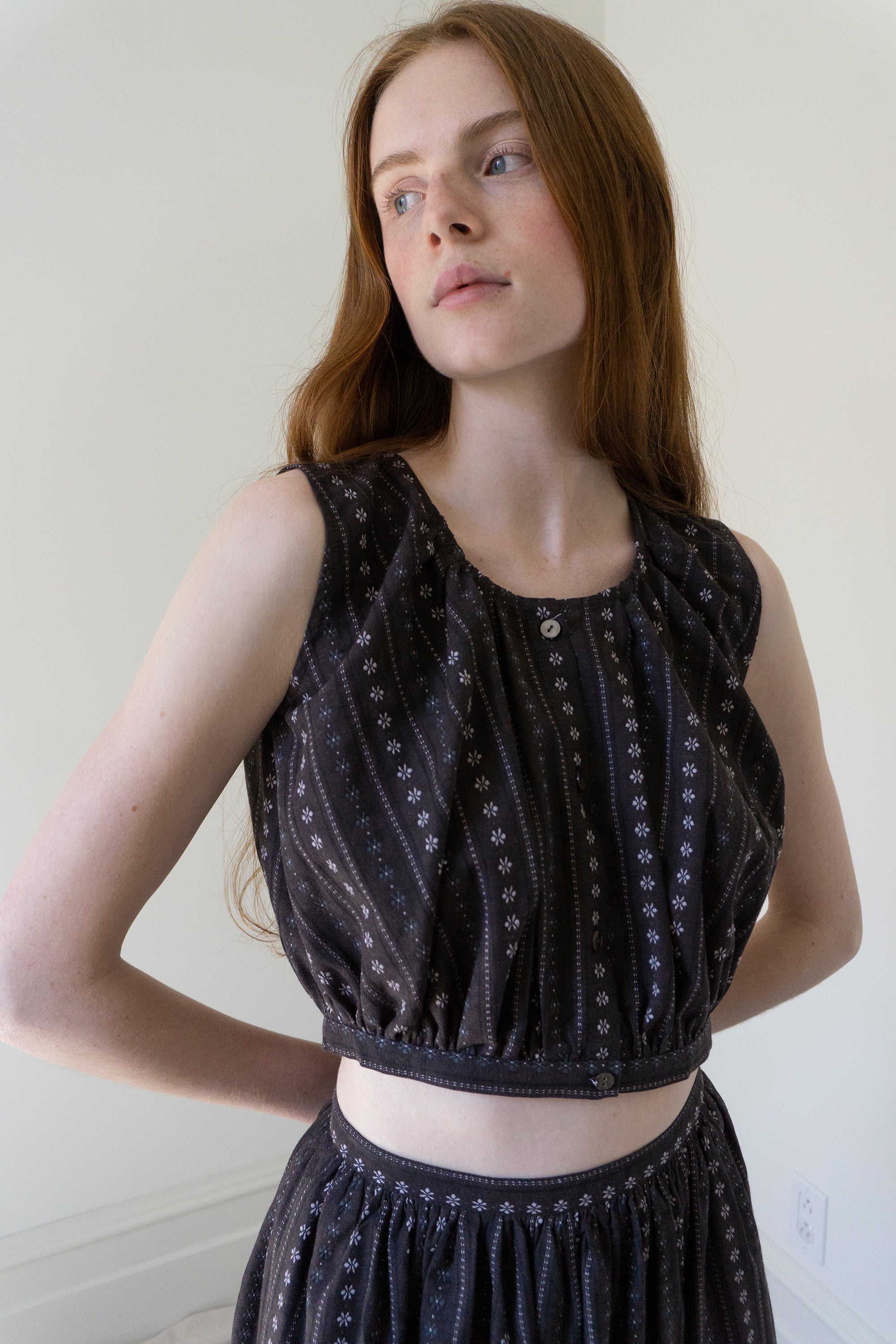 Viola Top - Folk Stripe