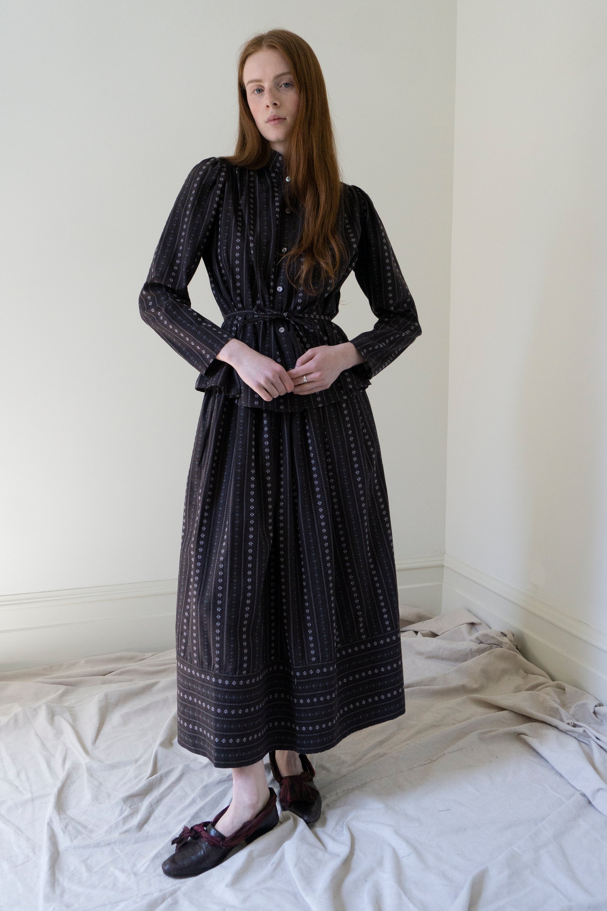 Danica Skirt- Folk Stripe