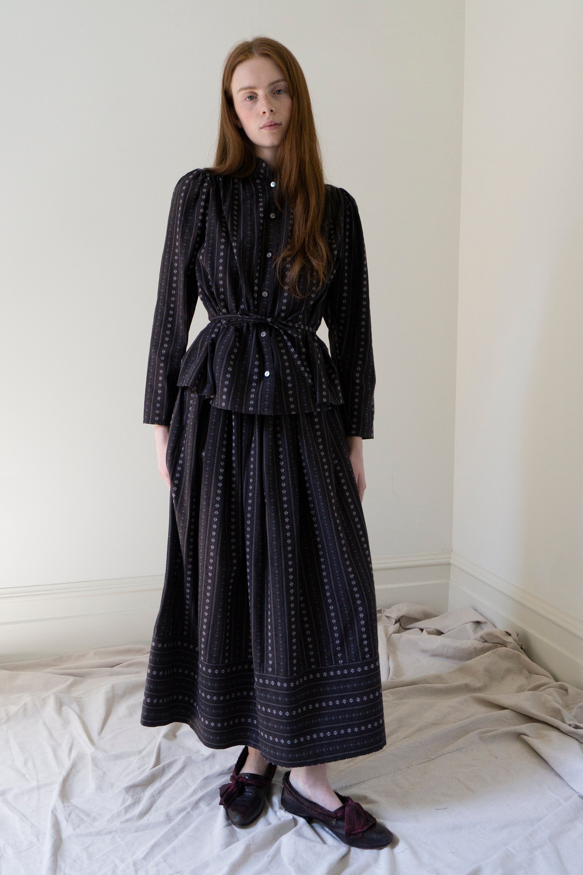 Danica Skirt- Folk Stripe