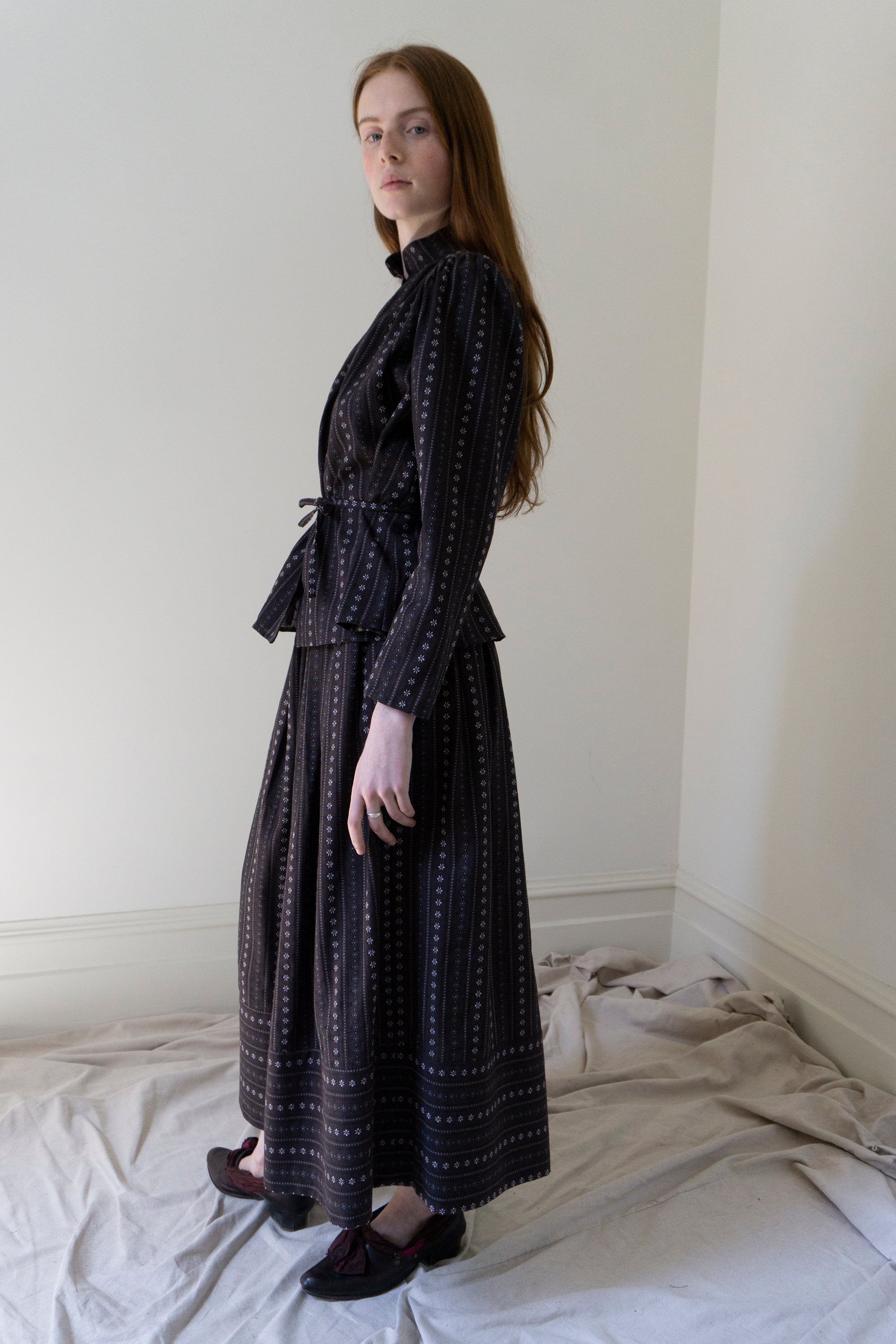 Danica Skirt- Folk Stripe