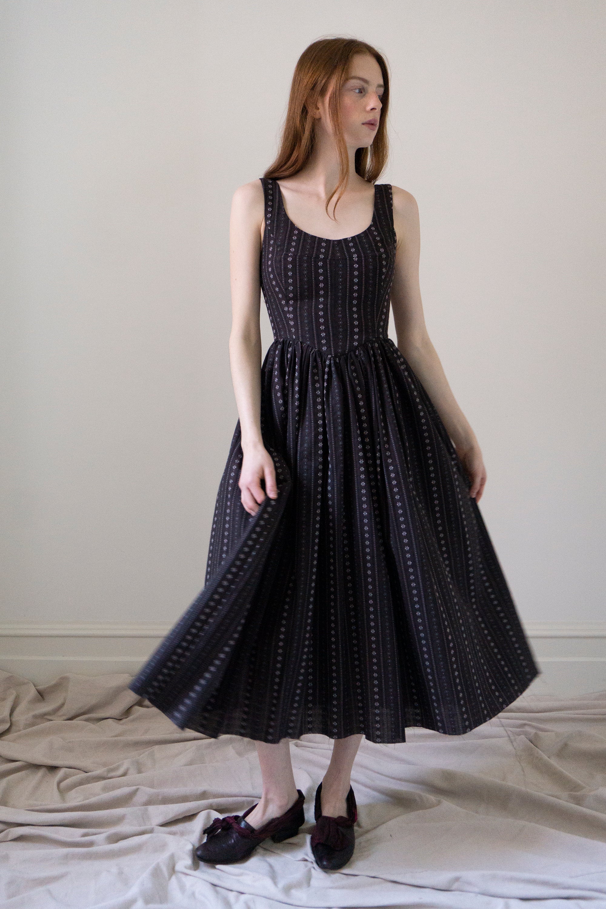 Hemlock Dress - Folk Stripe