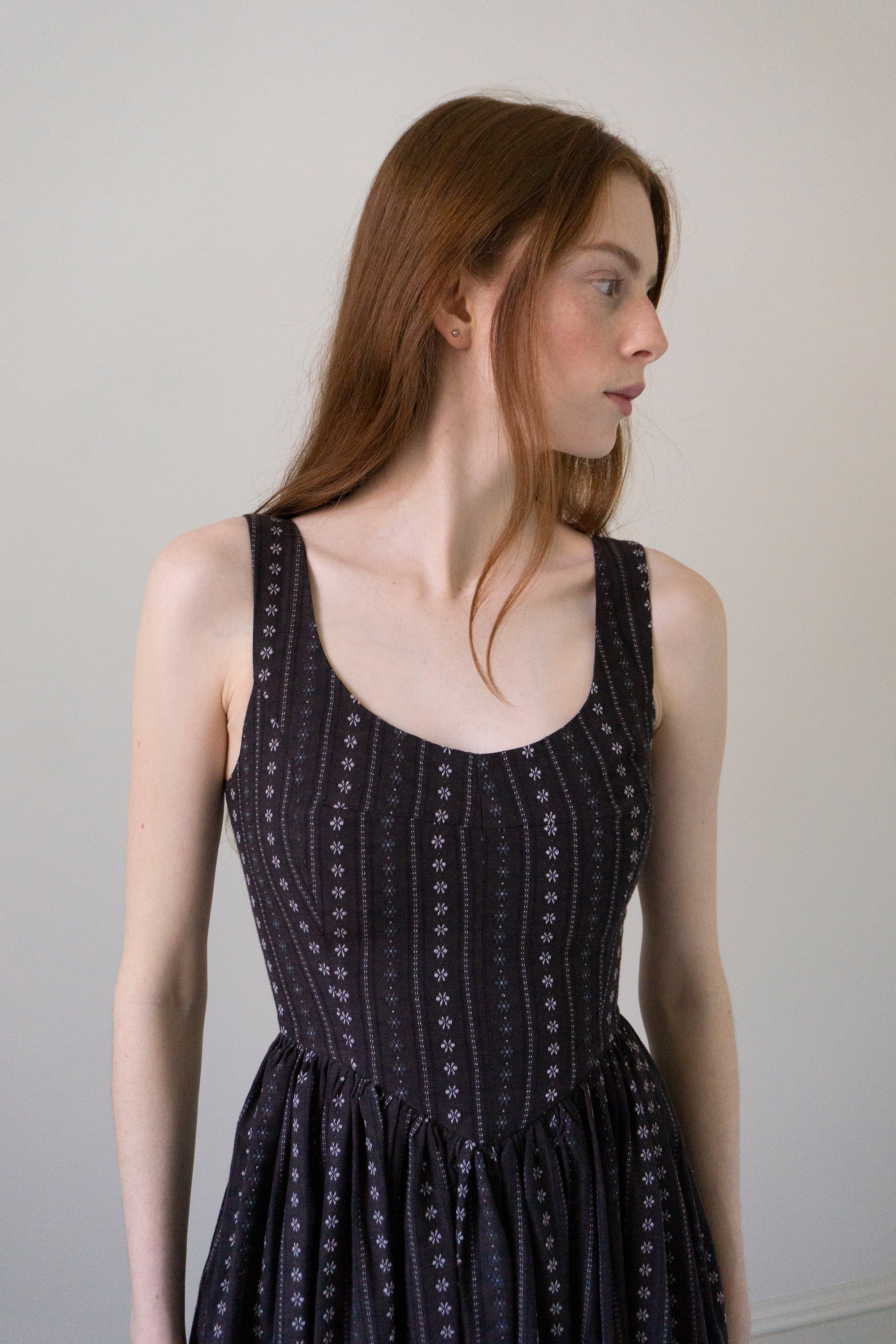Hemlock Dress - Folk Stripe