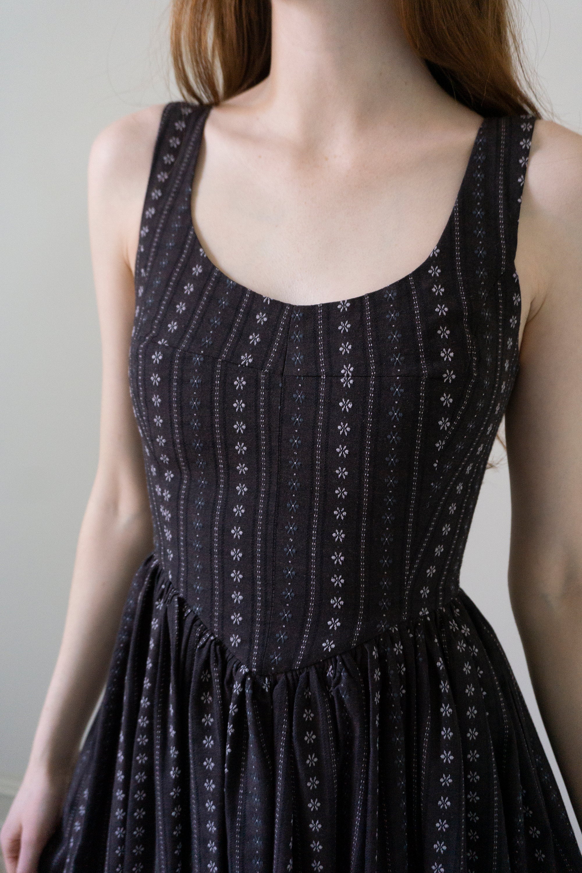 Hemlock Dress - Folk Stripe