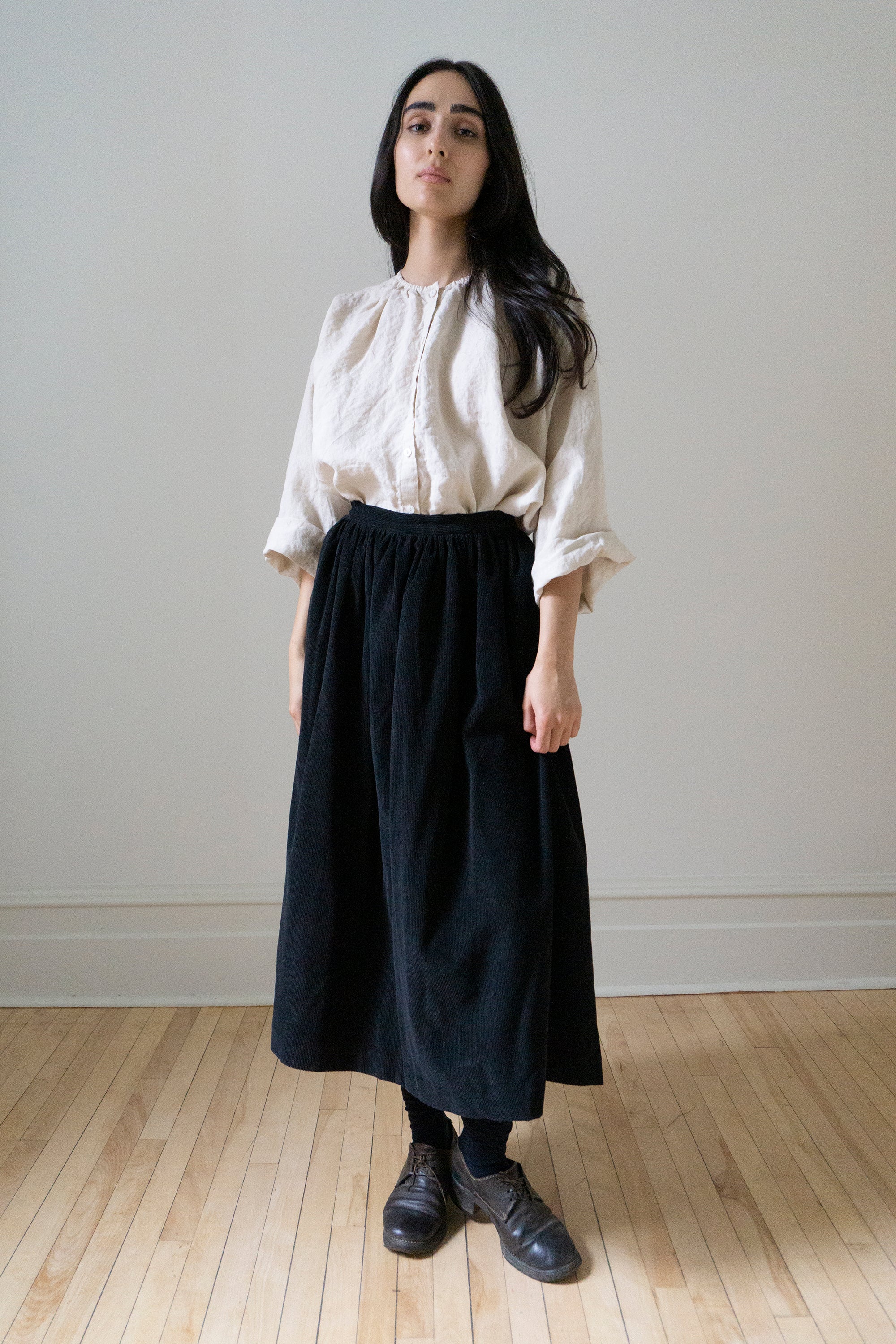 Sycamore Linen Shirt- Salt