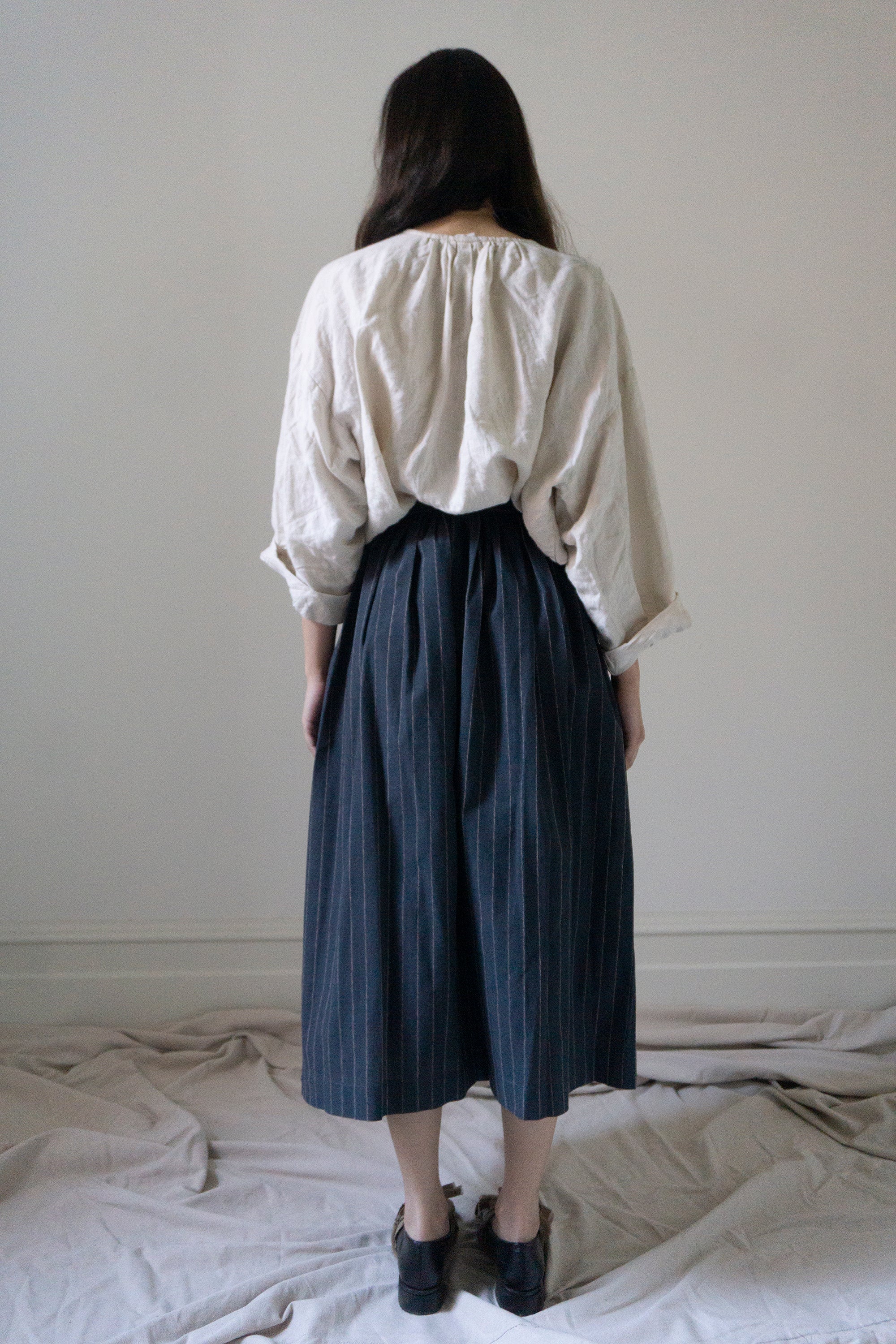 Sycamore Linen Shirt- Salt