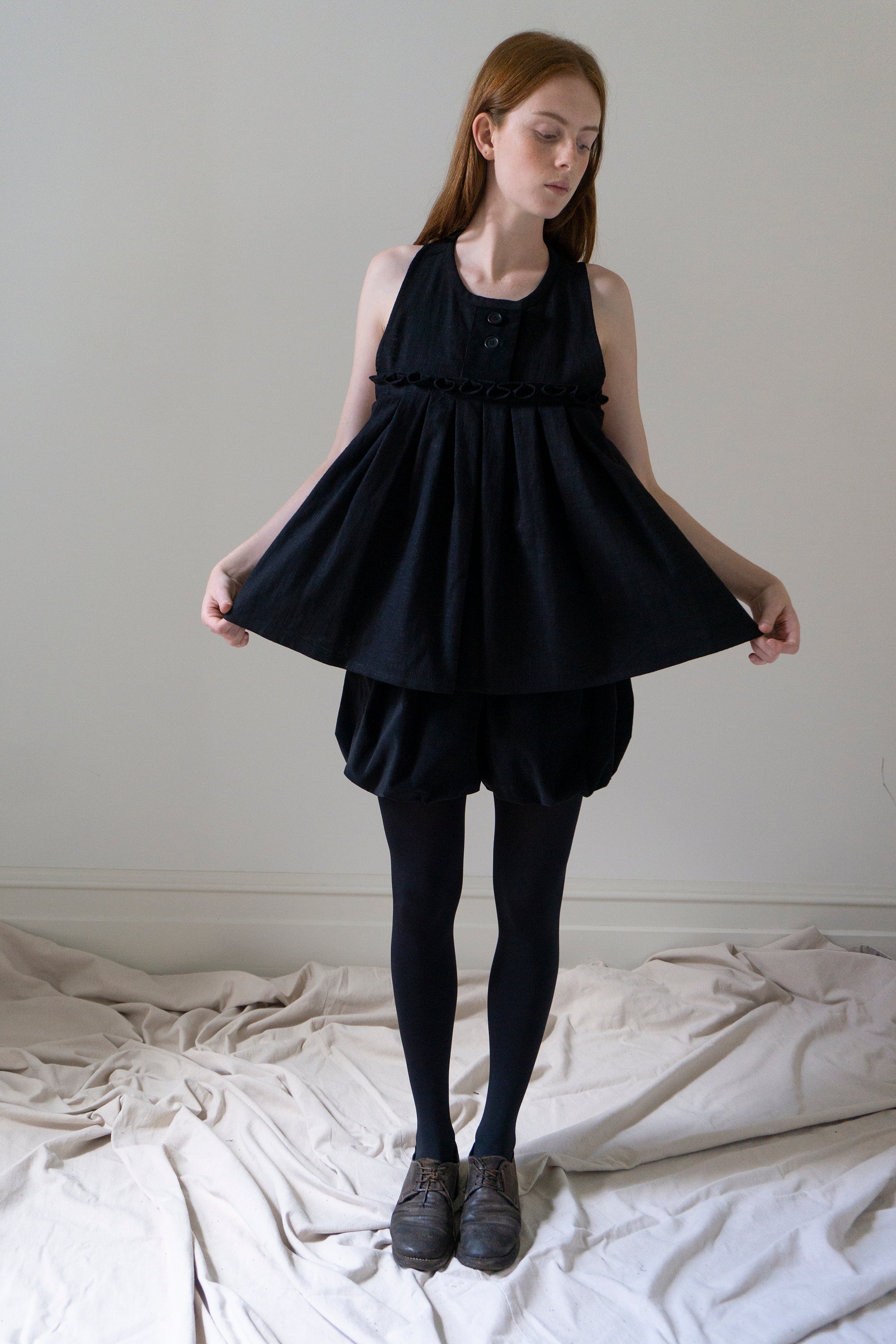 Nadja Top - Black (SIZE S/M)