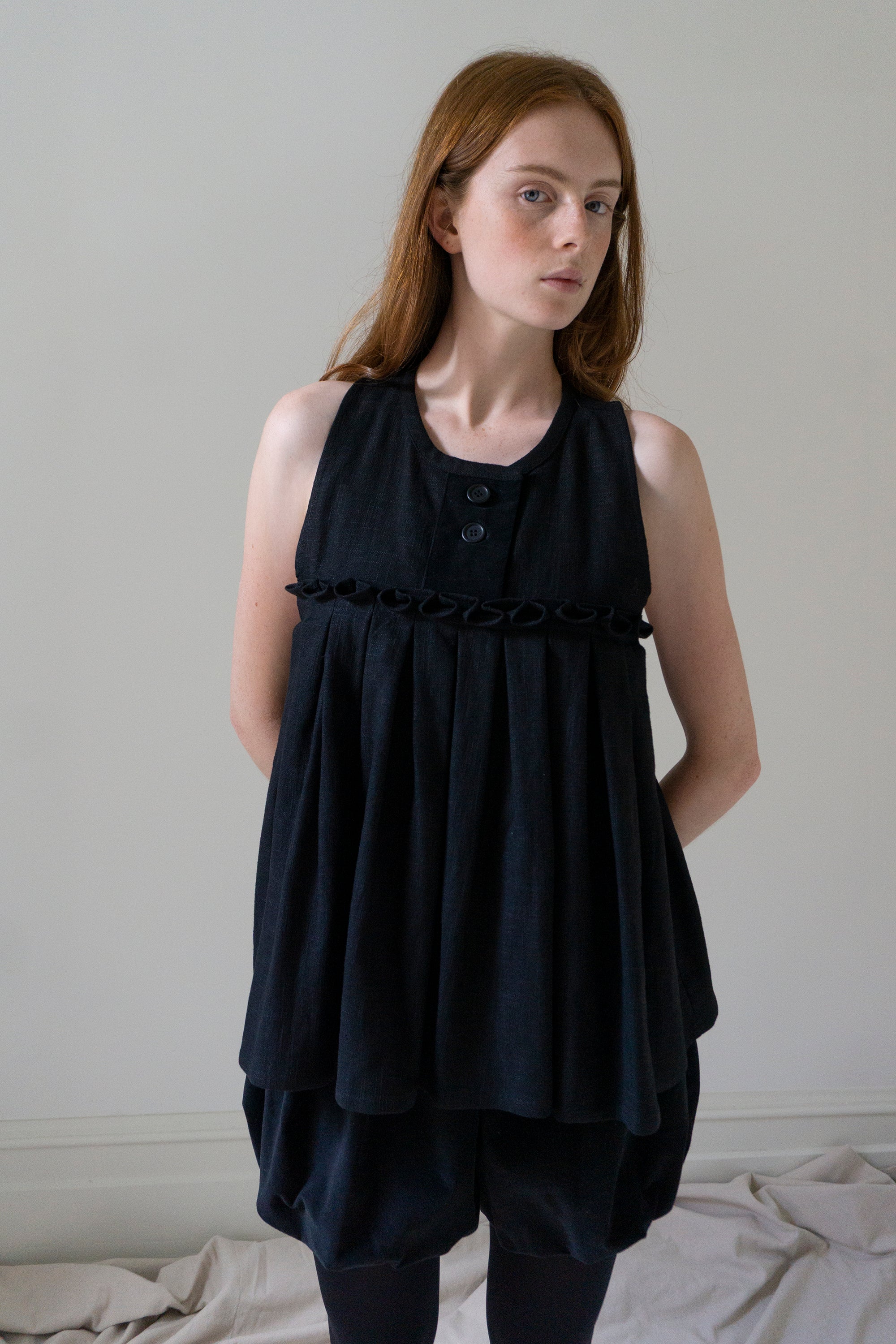 Nadja Top - Black (SIZE S/M)