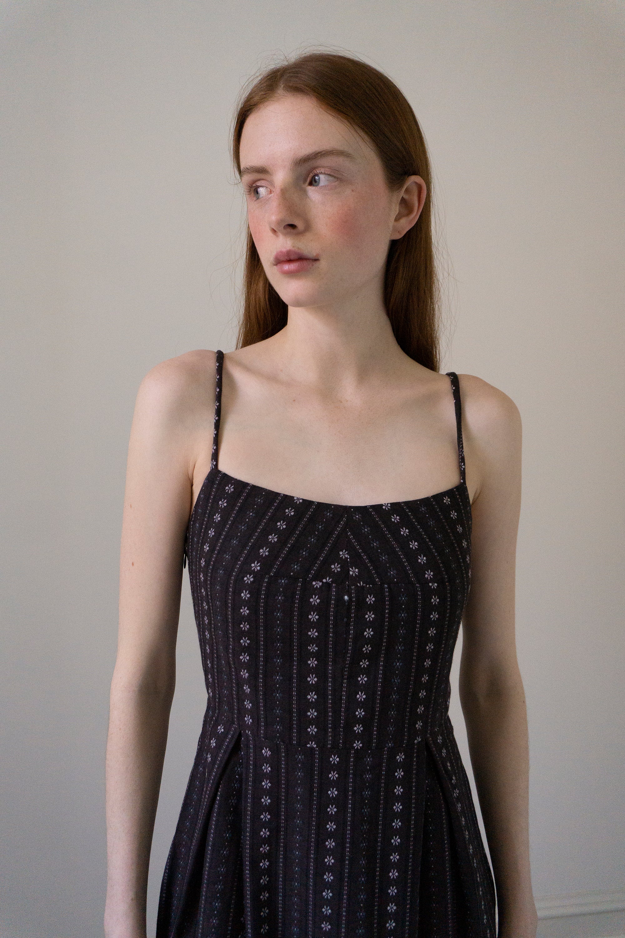 Sigrid Dress - Folk Stripe (SIZE S)