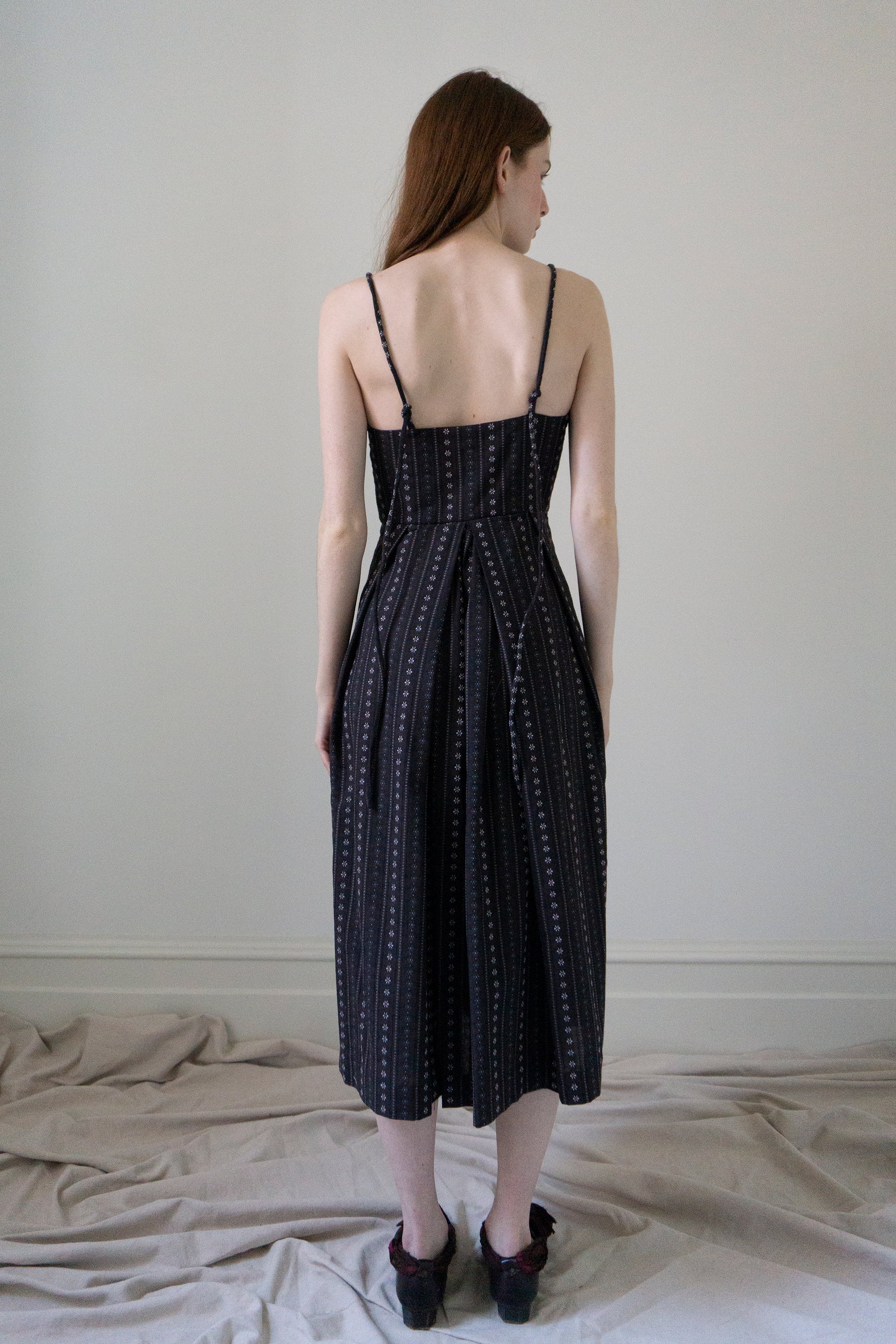 Sigrid Dress - Folk Stripe (SIZE S)