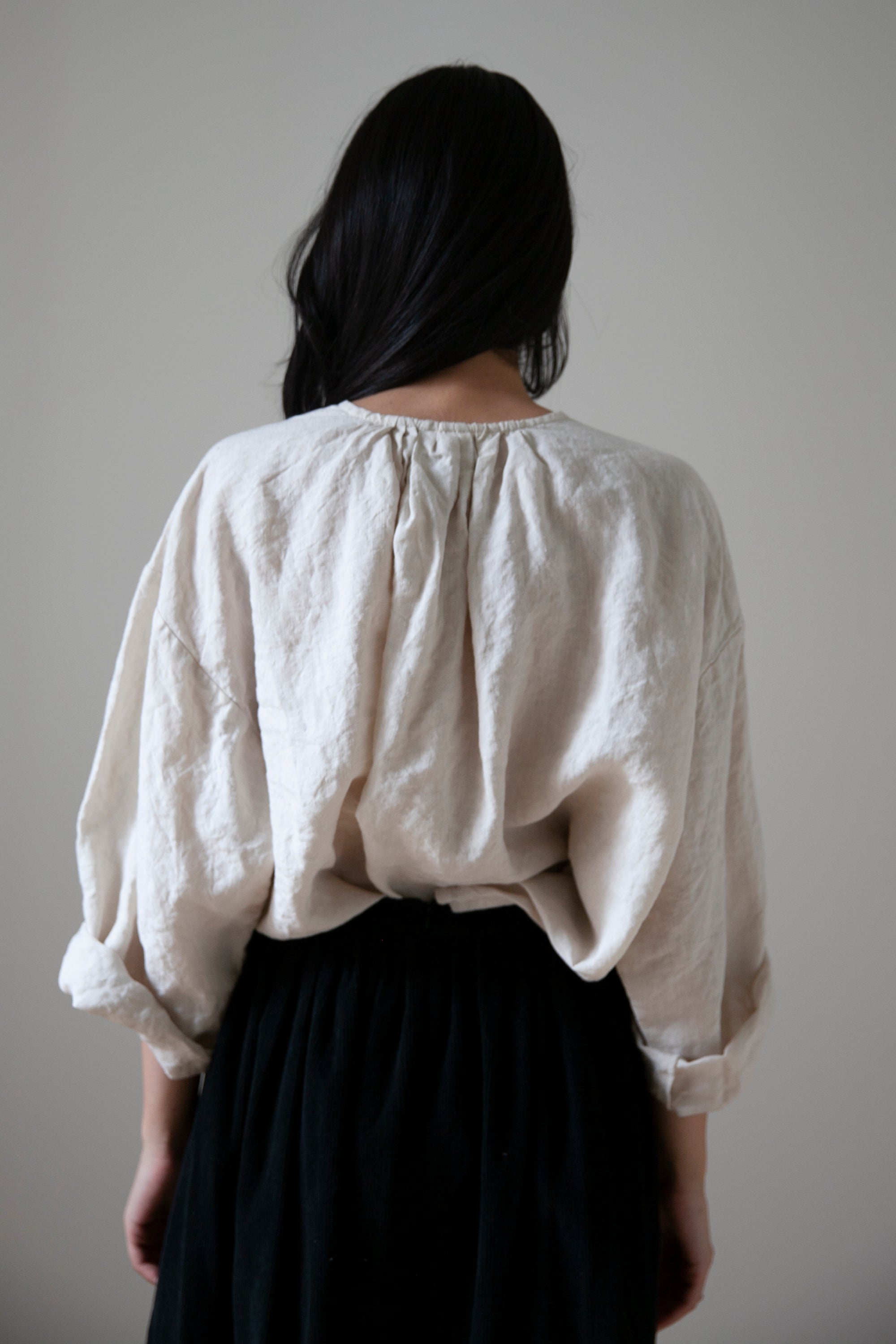 Sycamore Linen Shirt- Salt