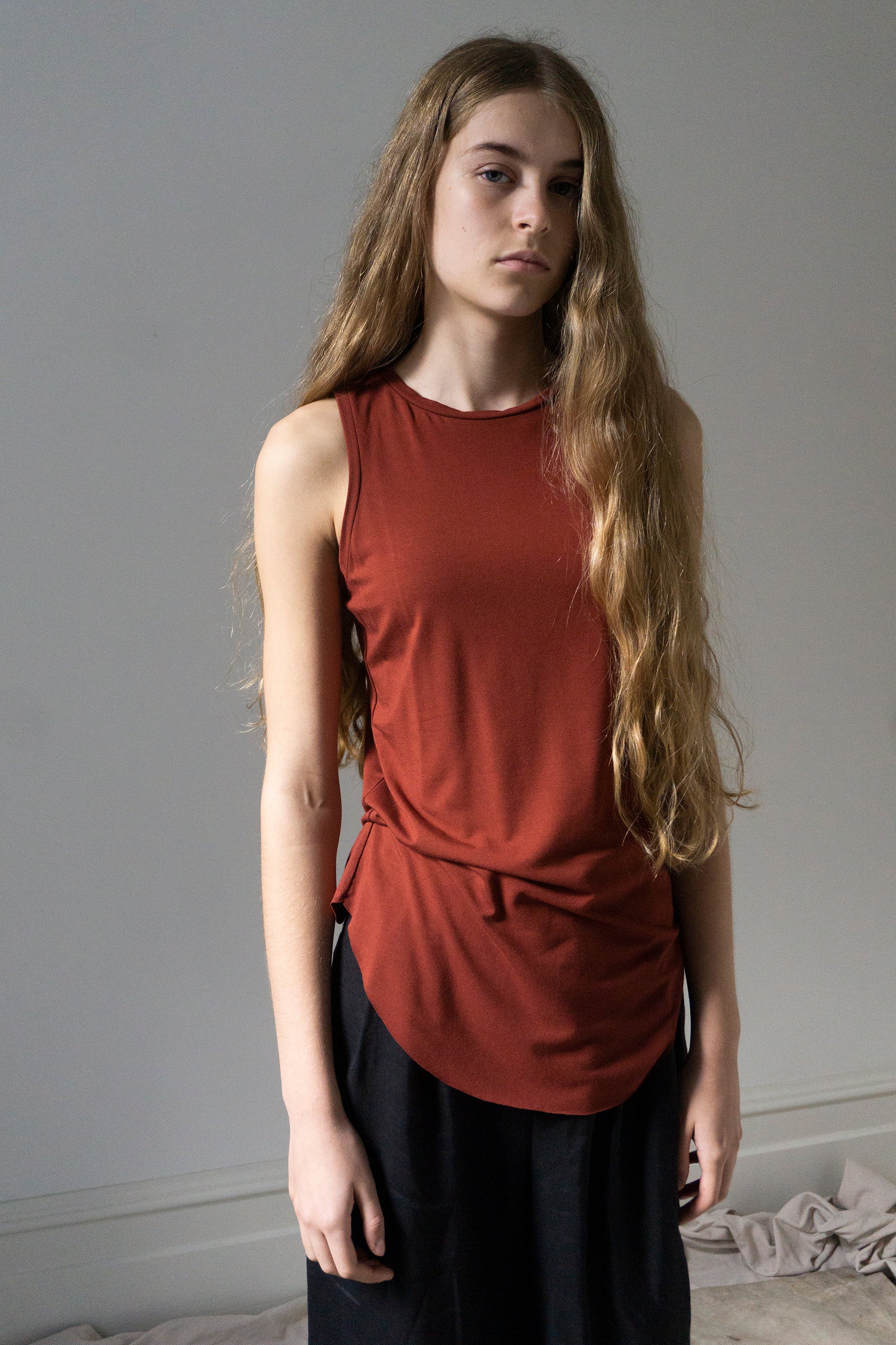 Jersey Tank Top - Crimson