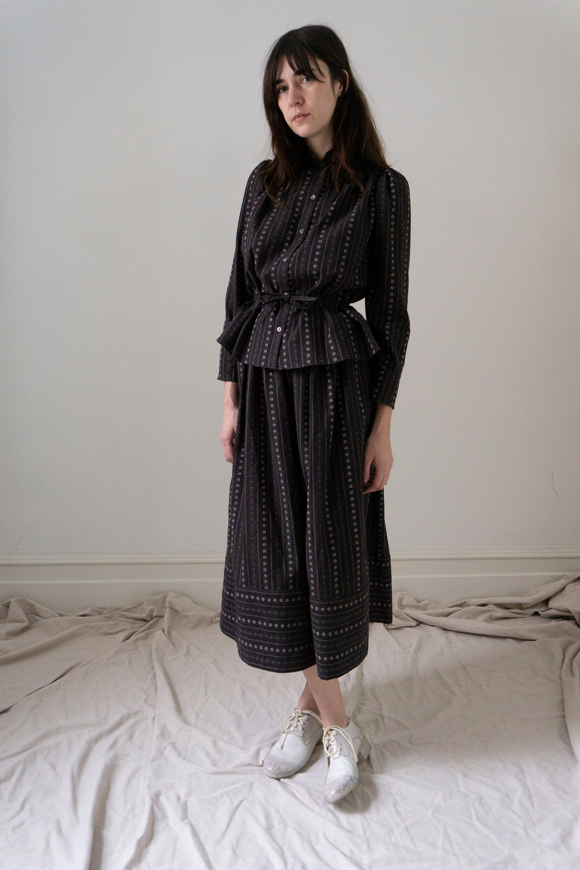 Danica Skirt- Folk Stripe
