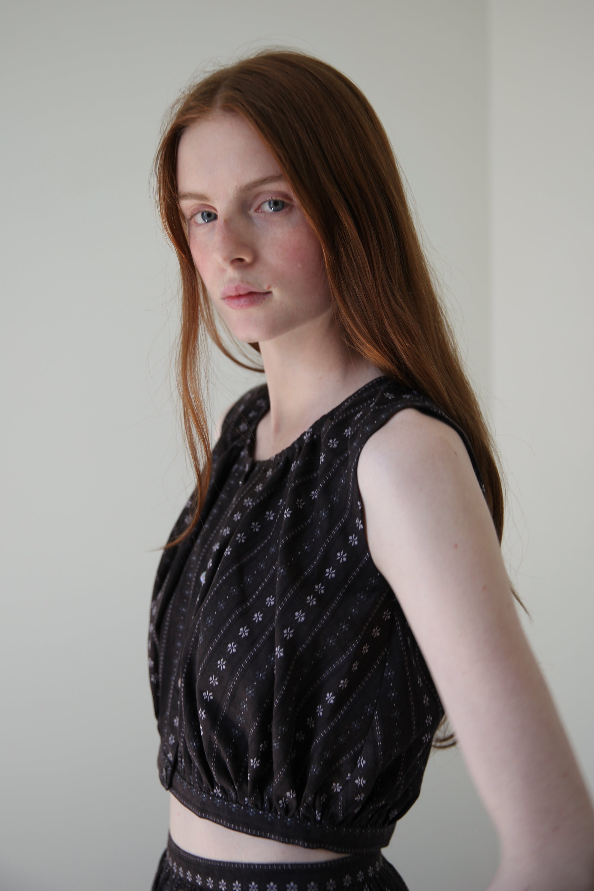 Viola Top - Folk Stripe
