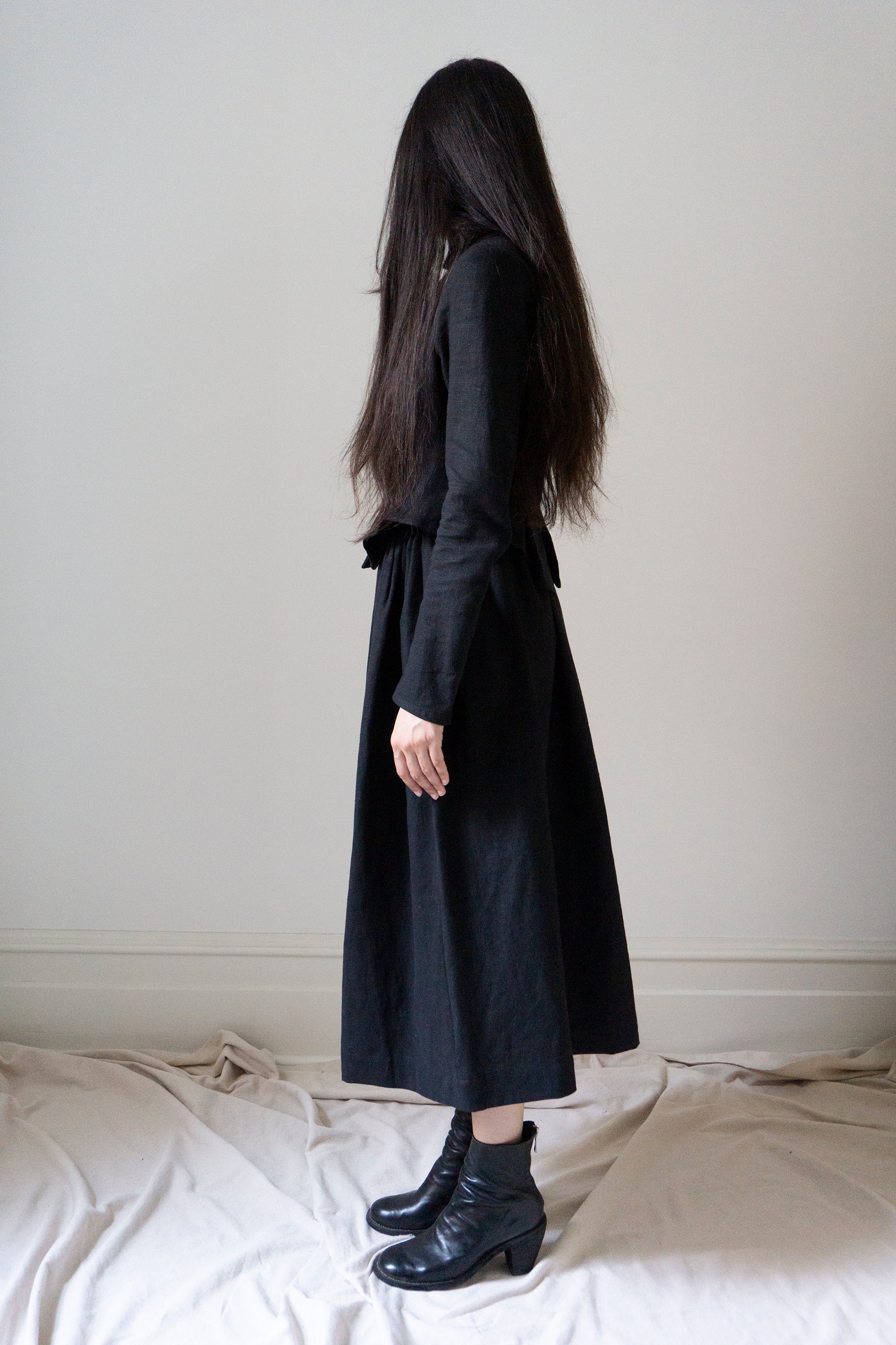 Hawthorne Linen Jacket - Black
