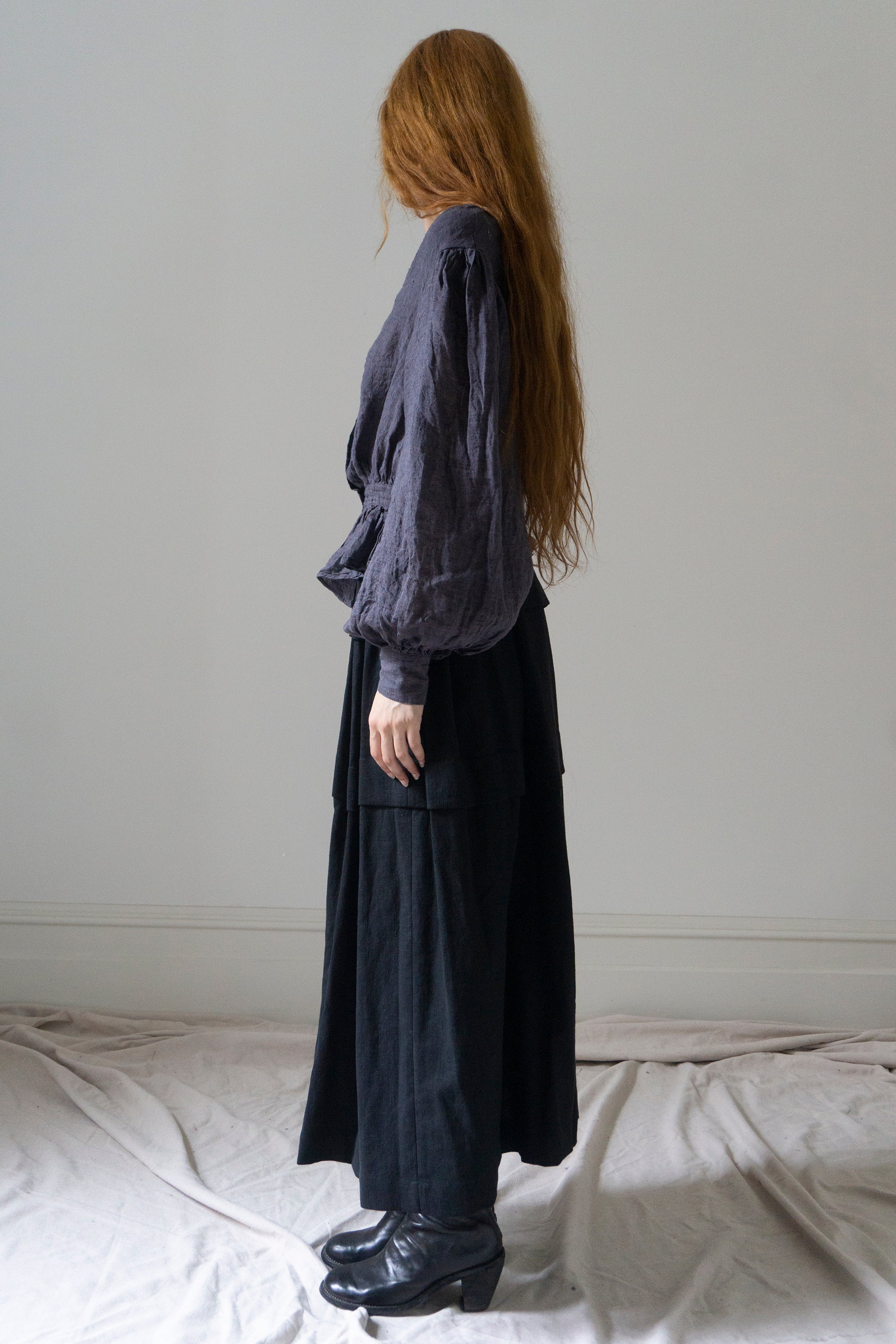 Celeste Linen Blouse - Sloe