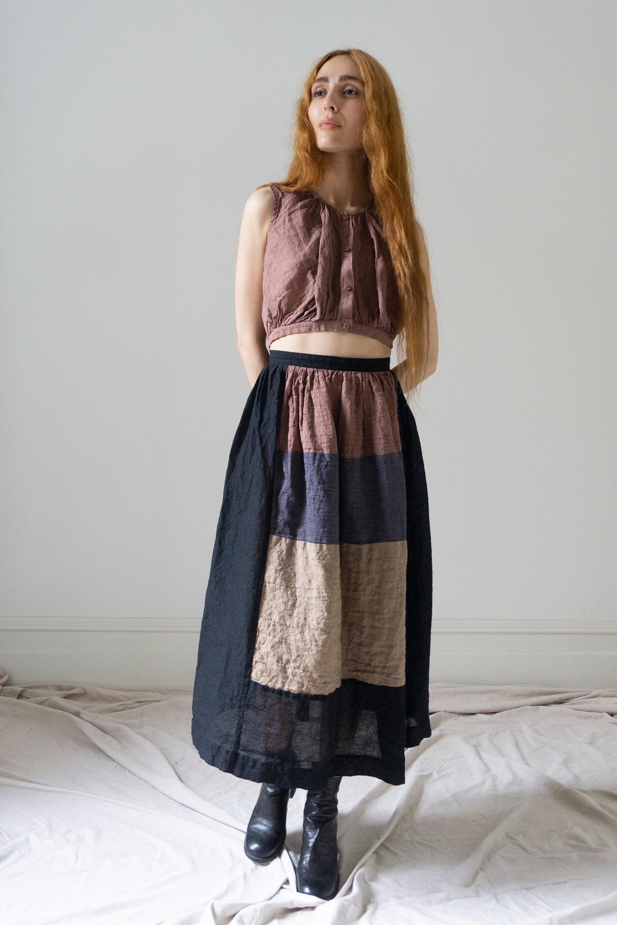Clodagh Linen Skirt