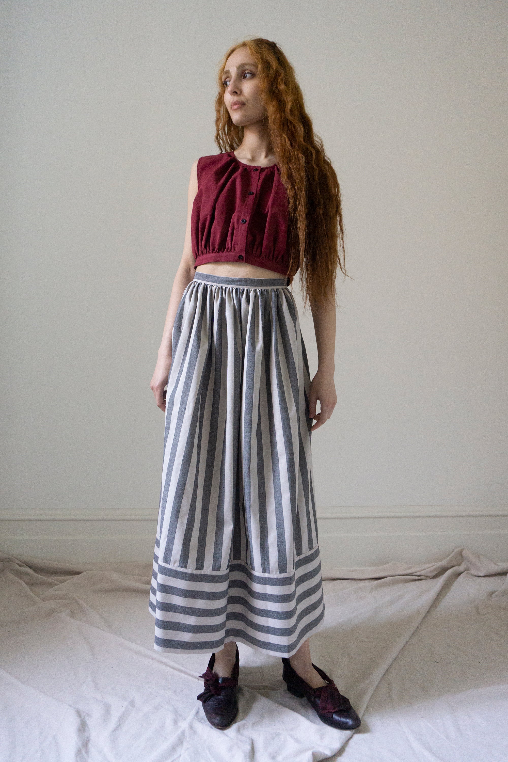 Danica Skirt- Stripe