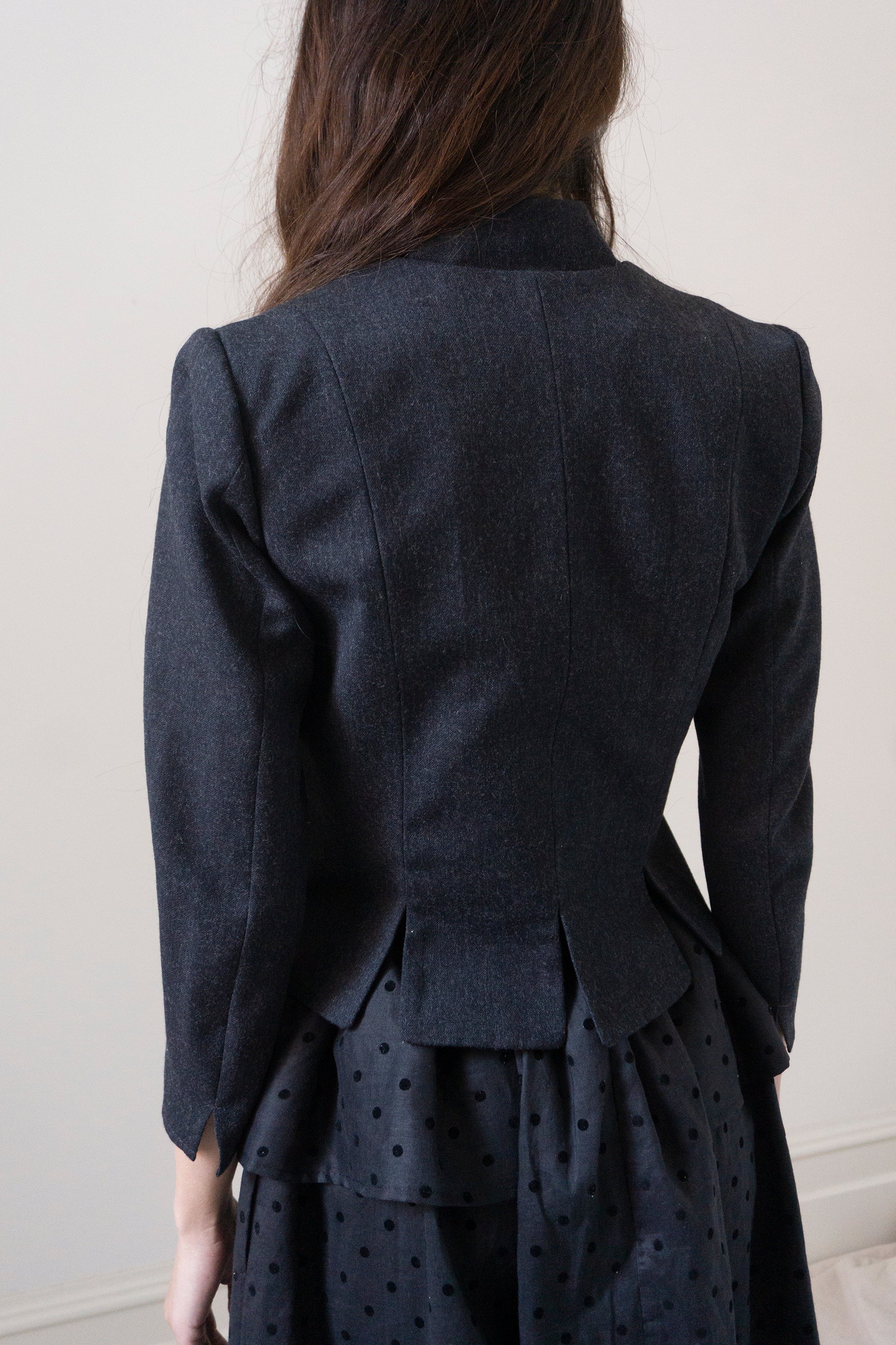 Elspeth Jacket - Graphite Wool