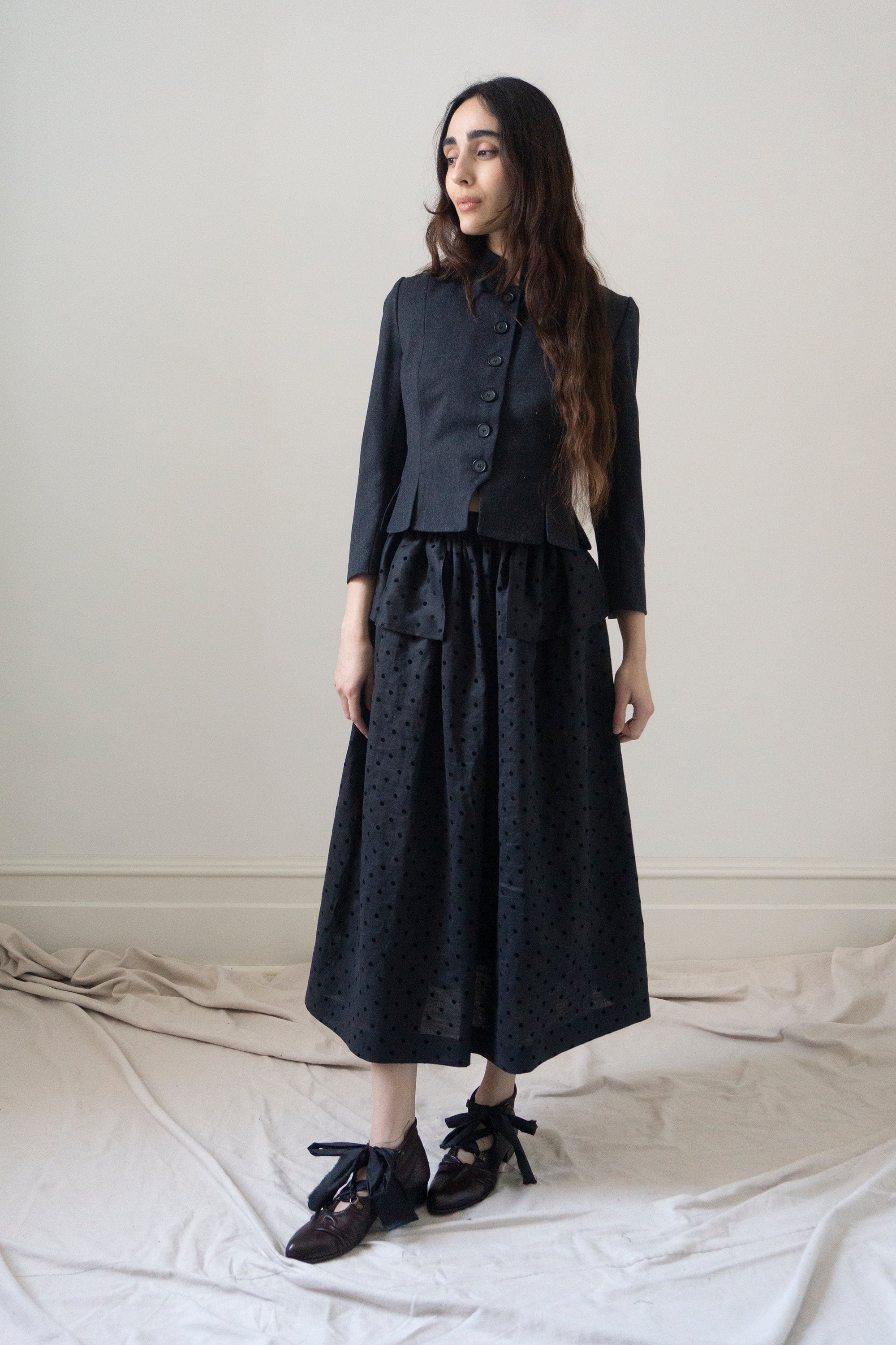 Elspeth Jacket - Graphite Wool