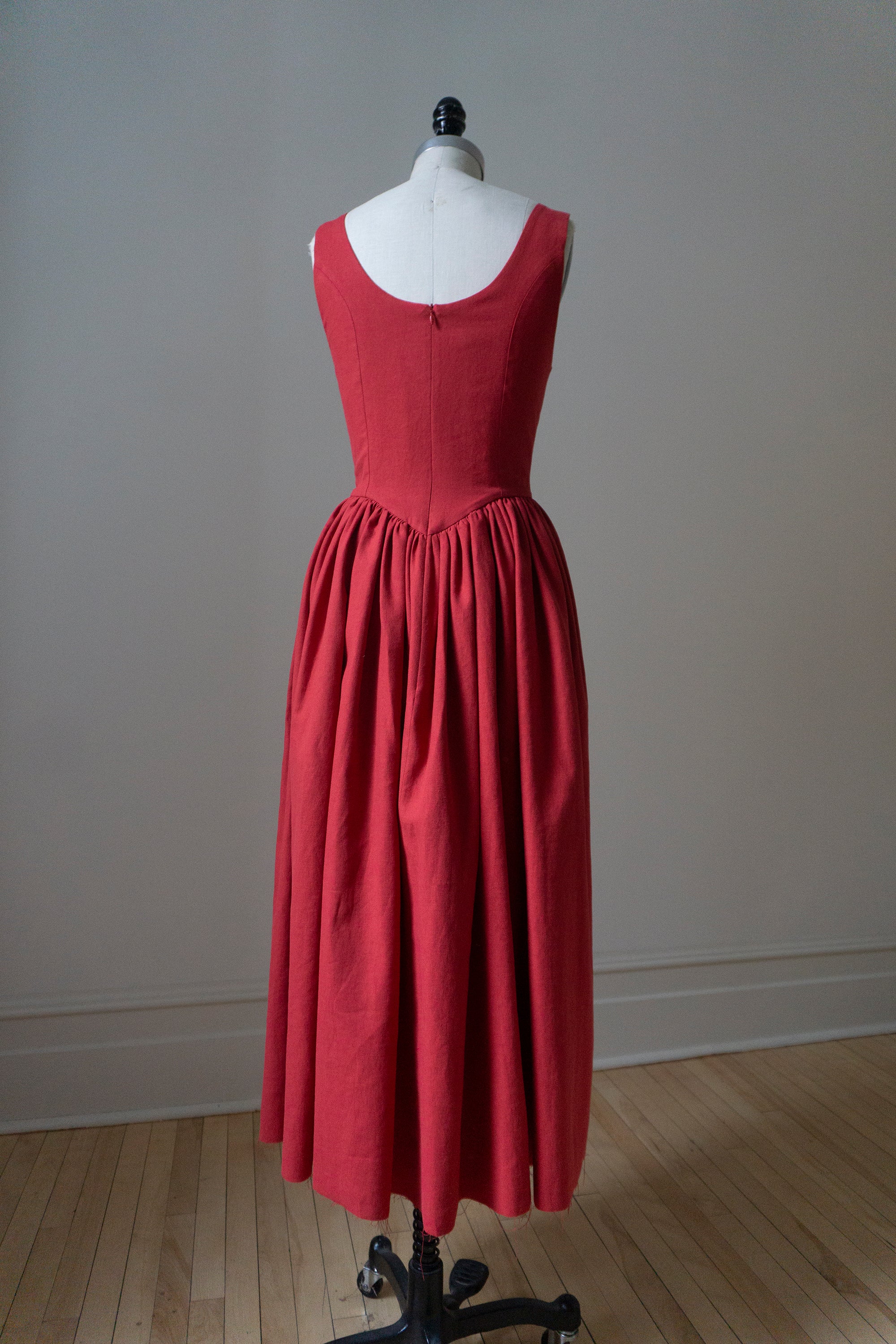 Hemlock Dress - Bright Red