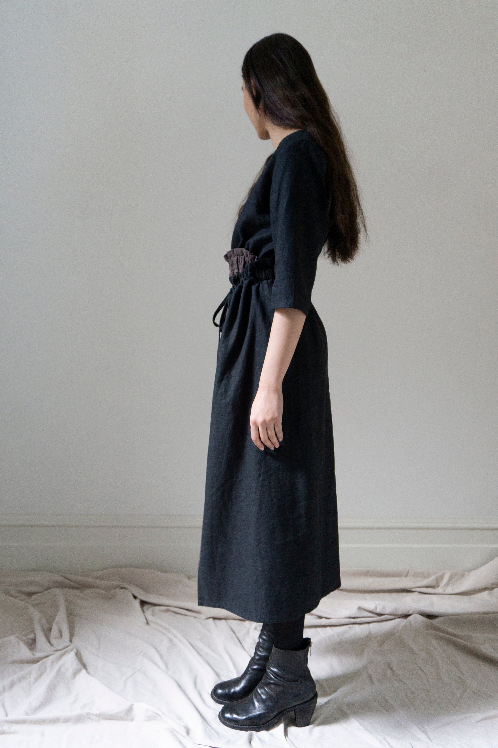 Albertine Linen Dress