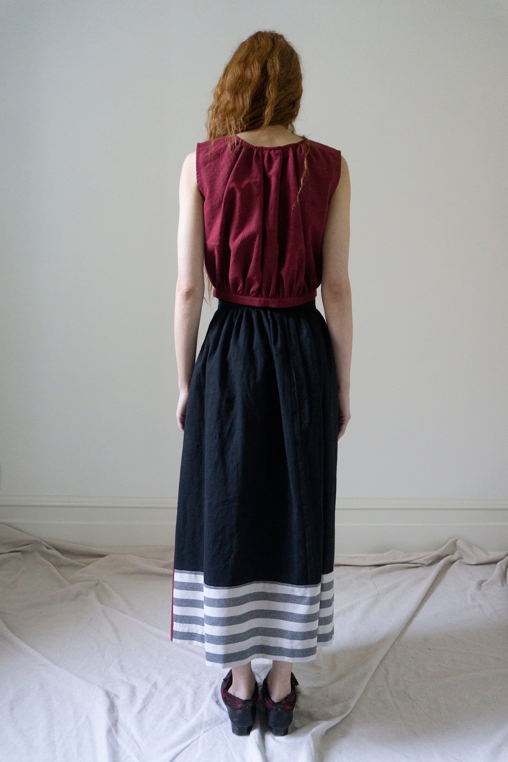 Viola Top - Dark Red