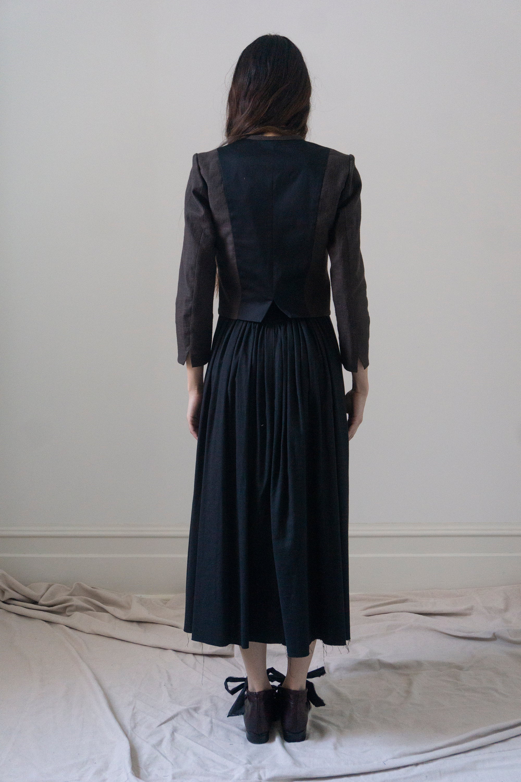 Rima Linen Jacket - Clove