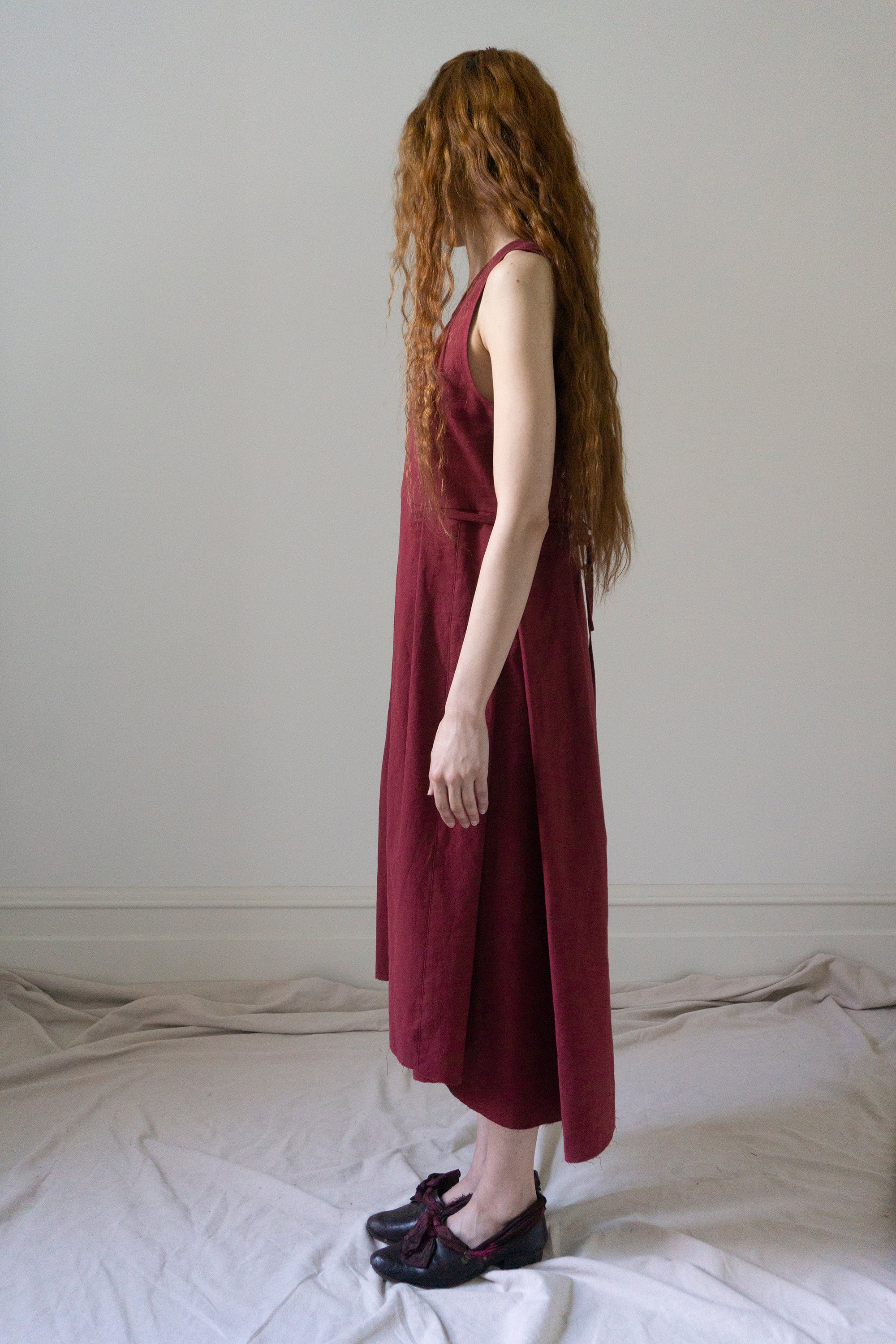 Seraphina Dress - Dark Red