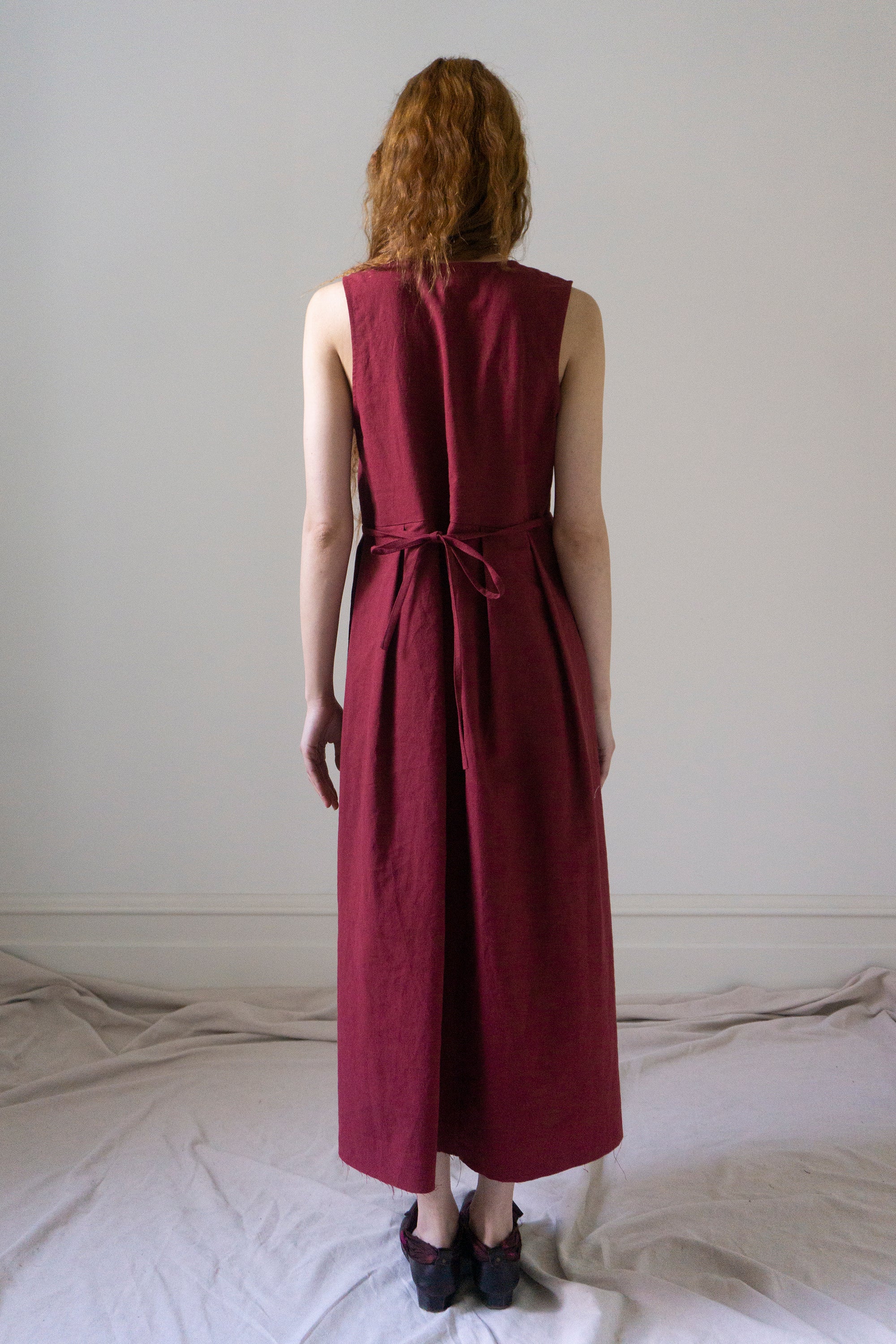 Seraphina Dress - Dark Red
