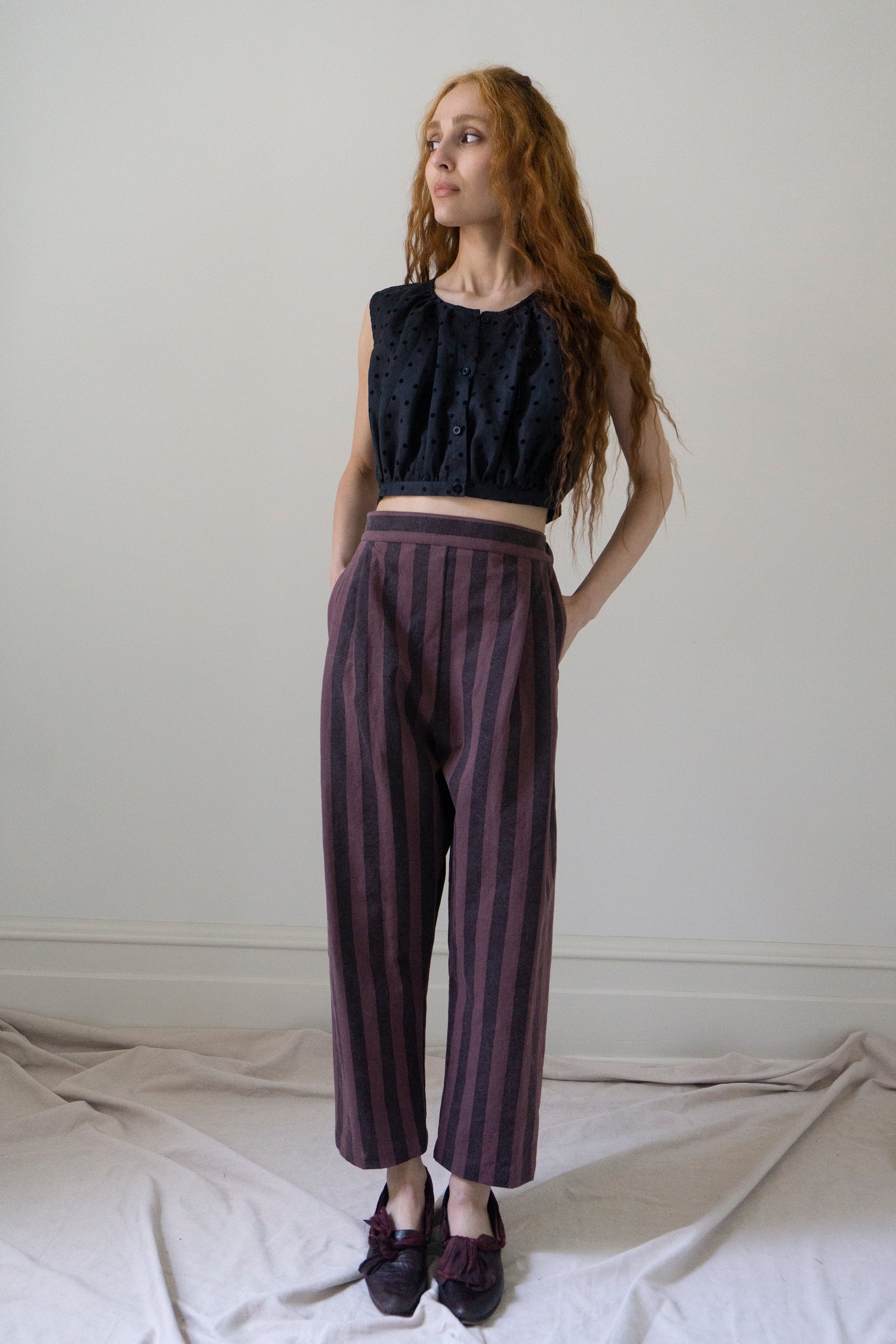 Sidonie Trousers - Stripe