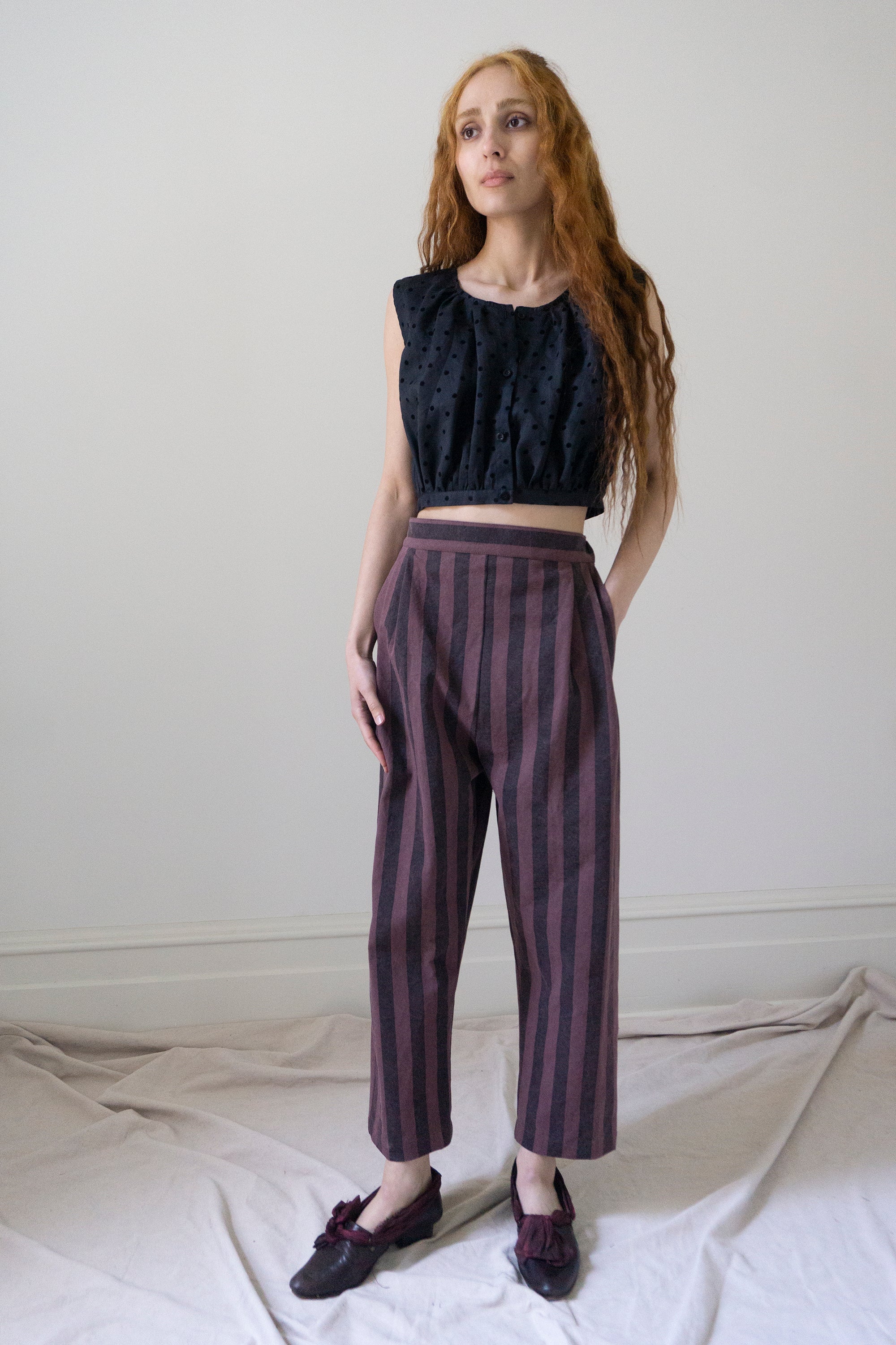 Sidonie Trousers - Stripe