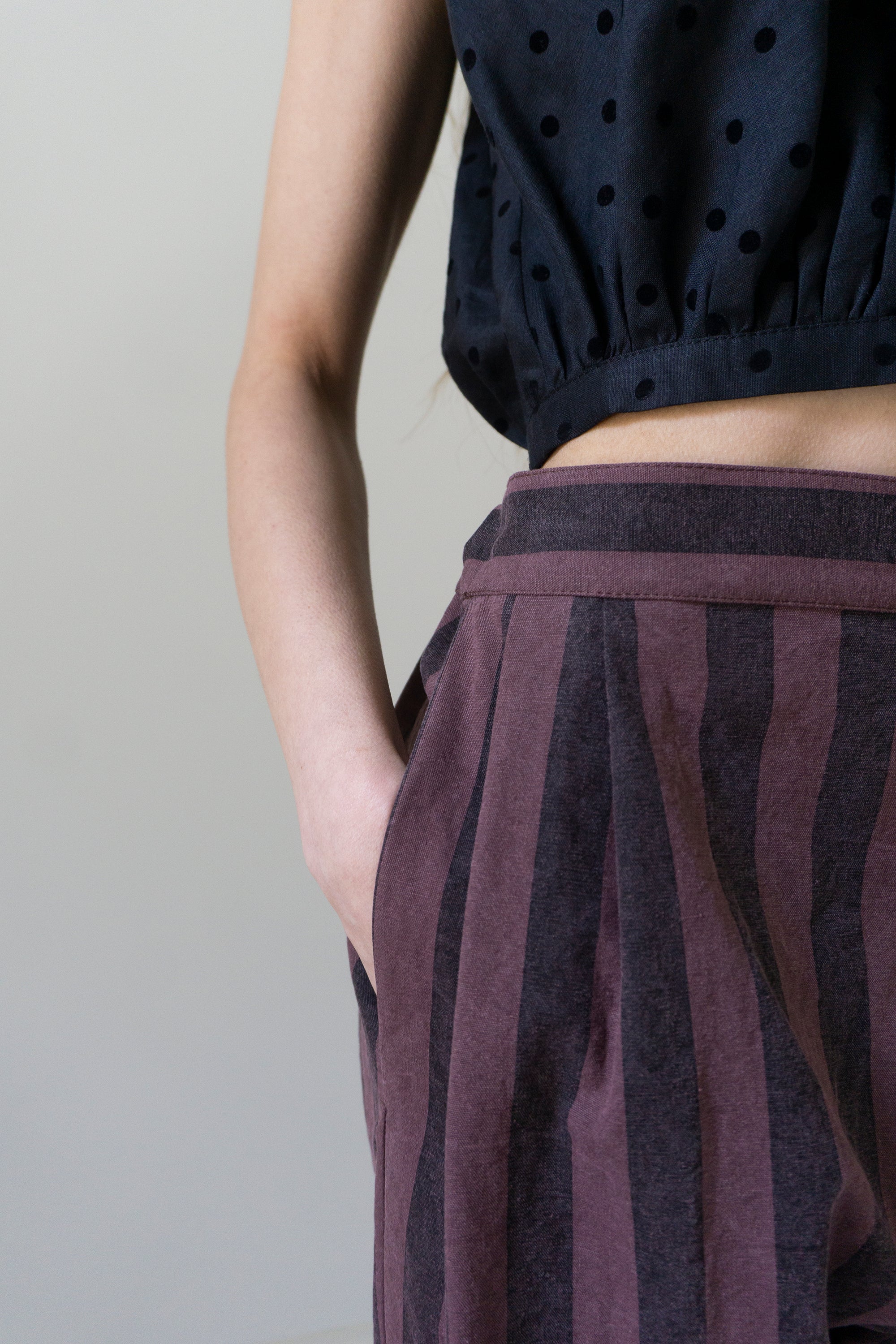 Sidonie Trousers - Stripe