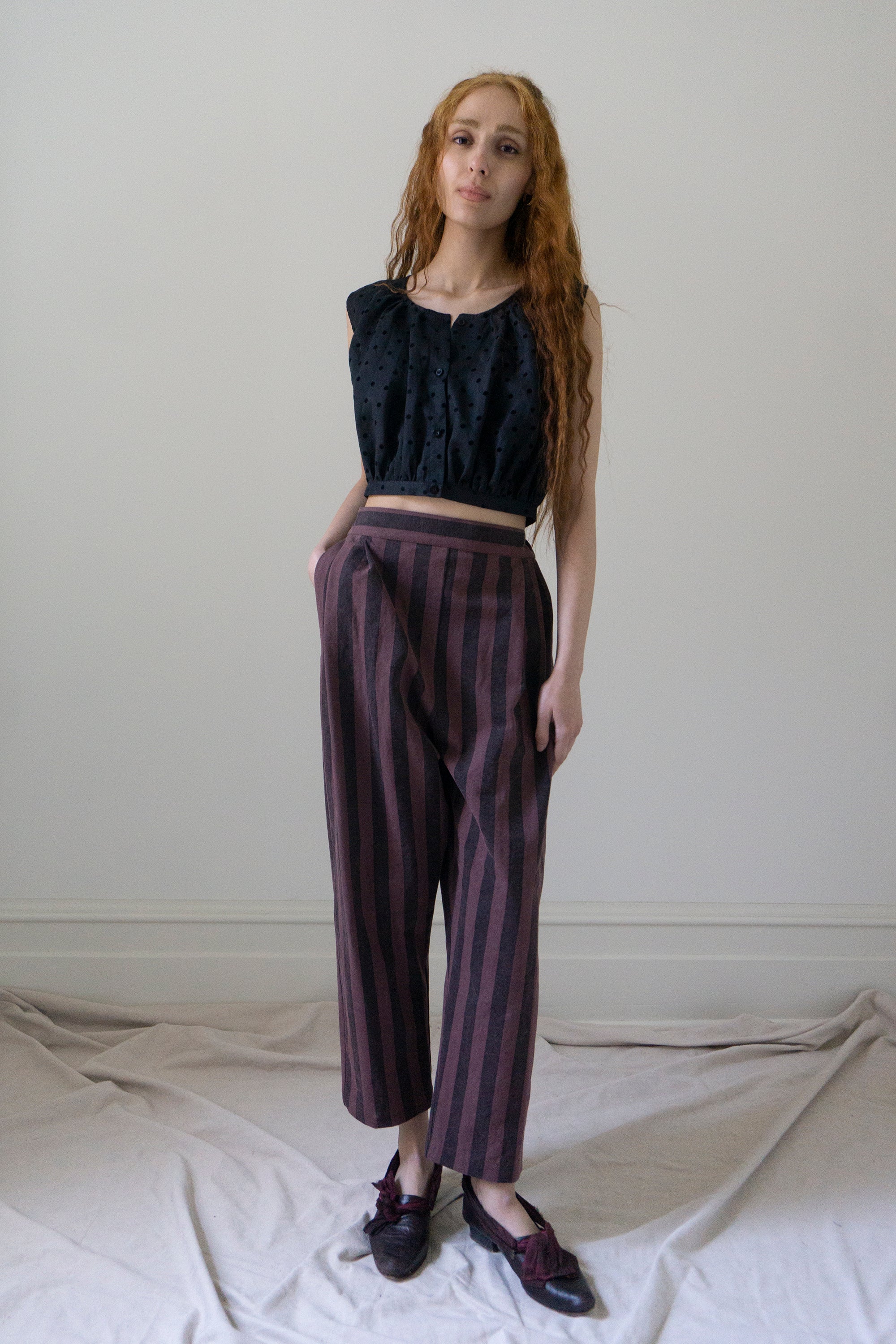 Sidonie Trousers - Stripe
