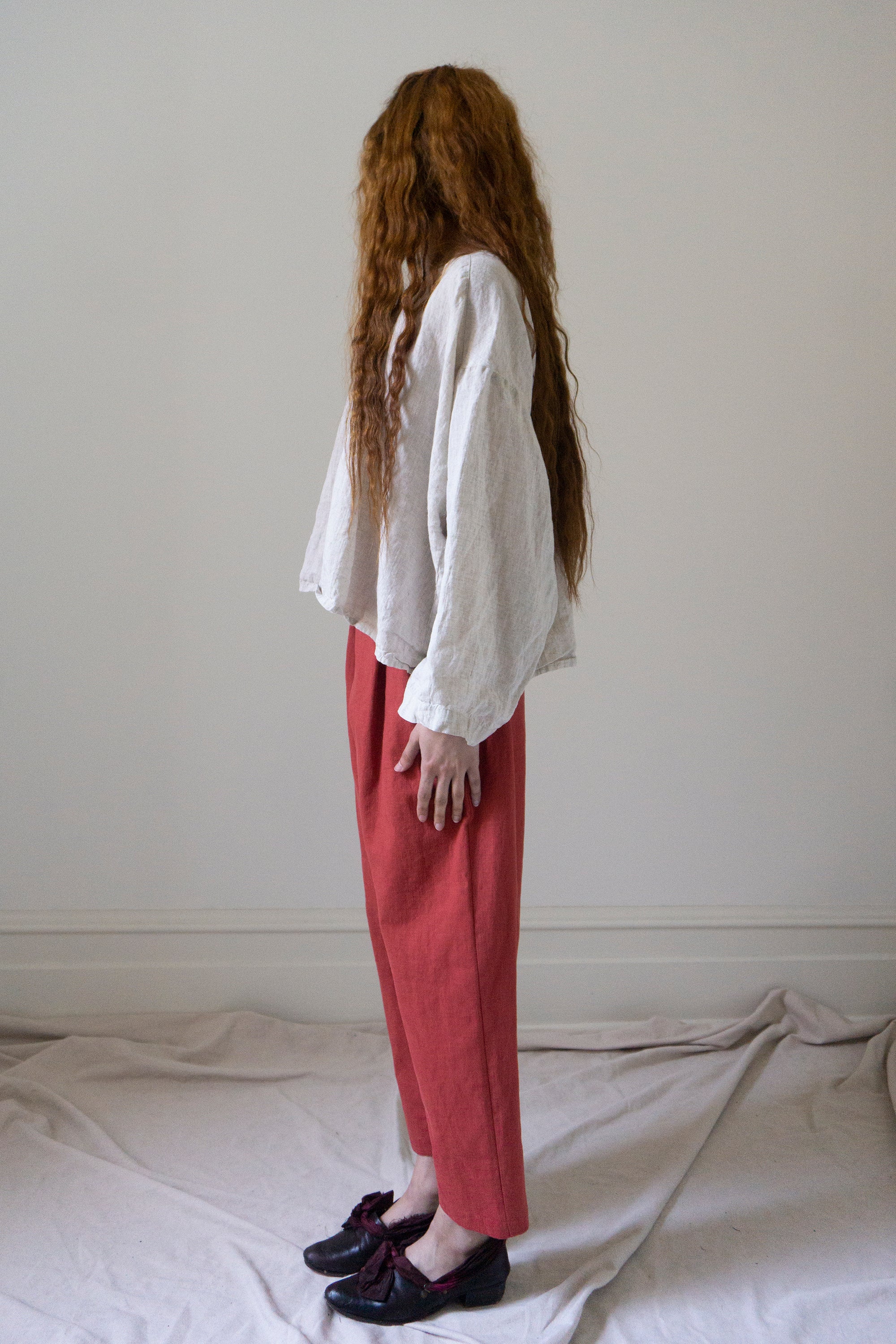 Sidonie Trousers - Cerise