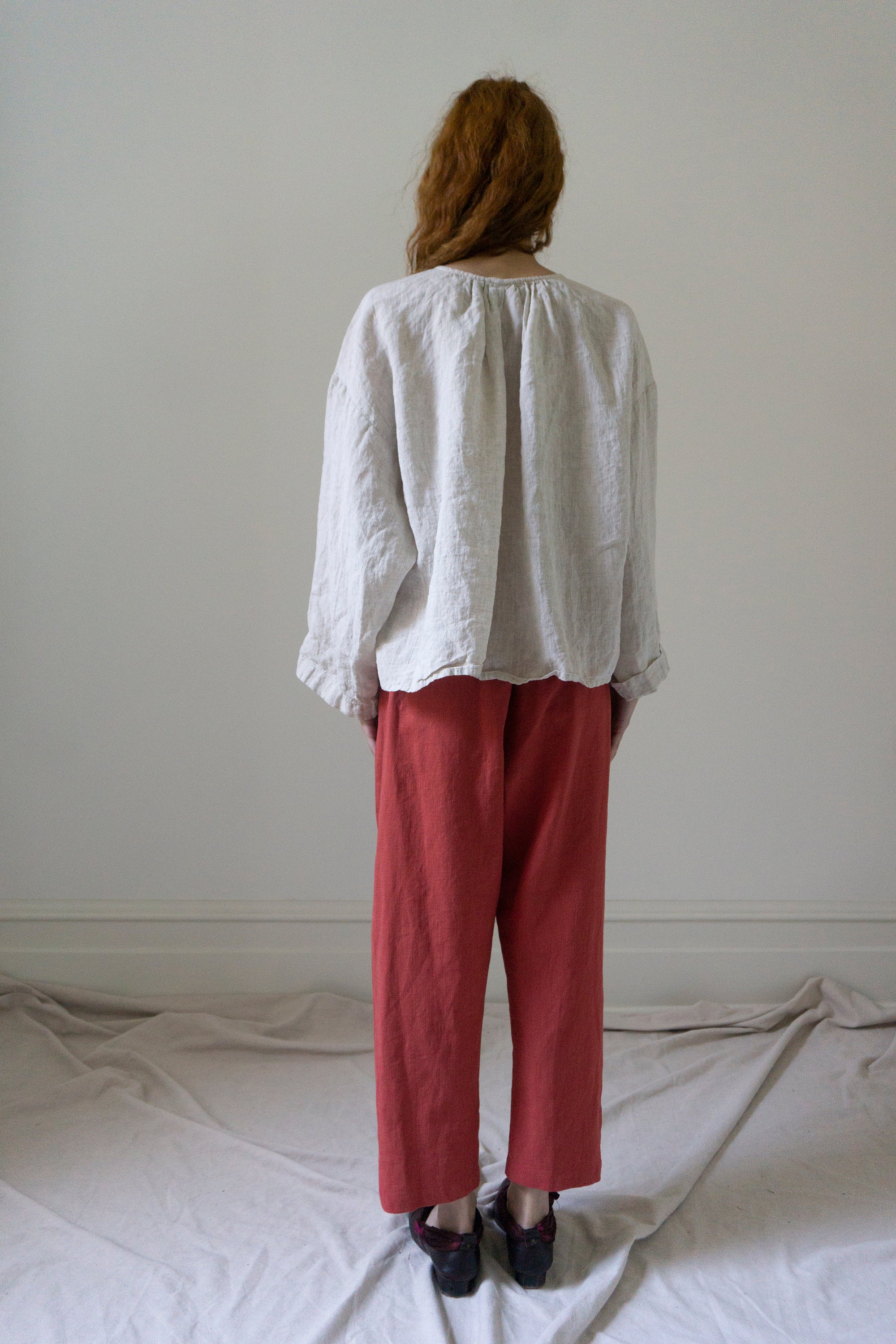 Sidonie Trousers - Cerise