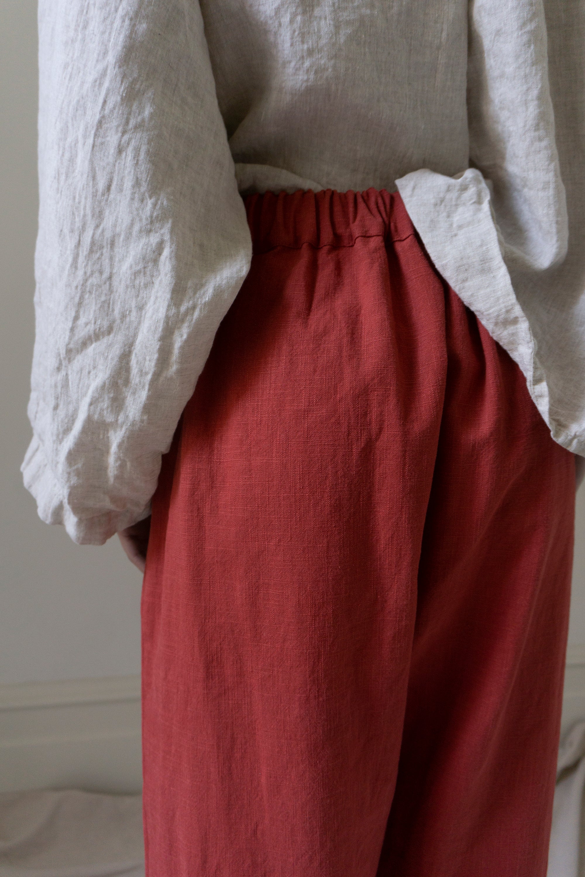 Sidonie Trousers - Cerise