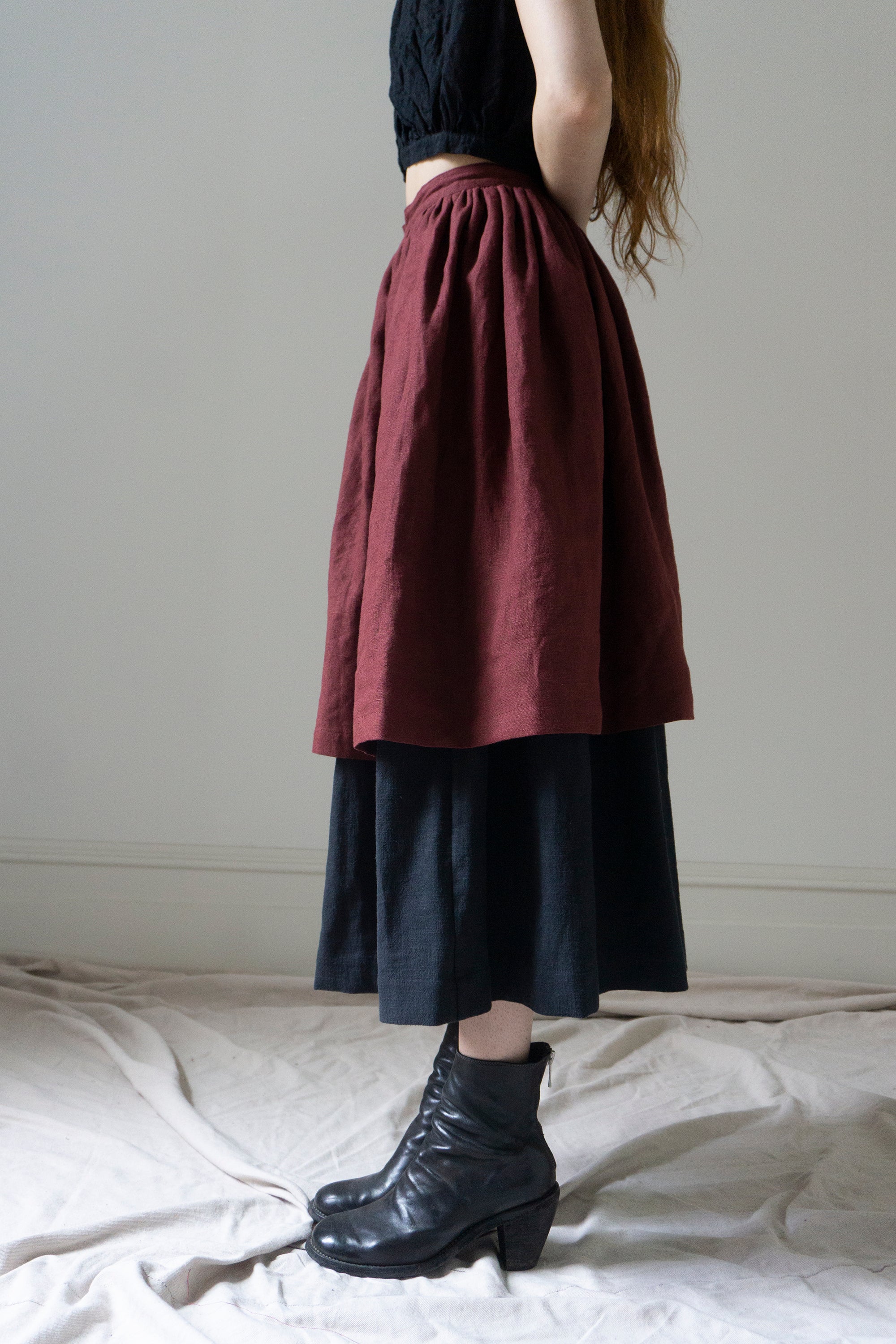 Solange Linen Skirt